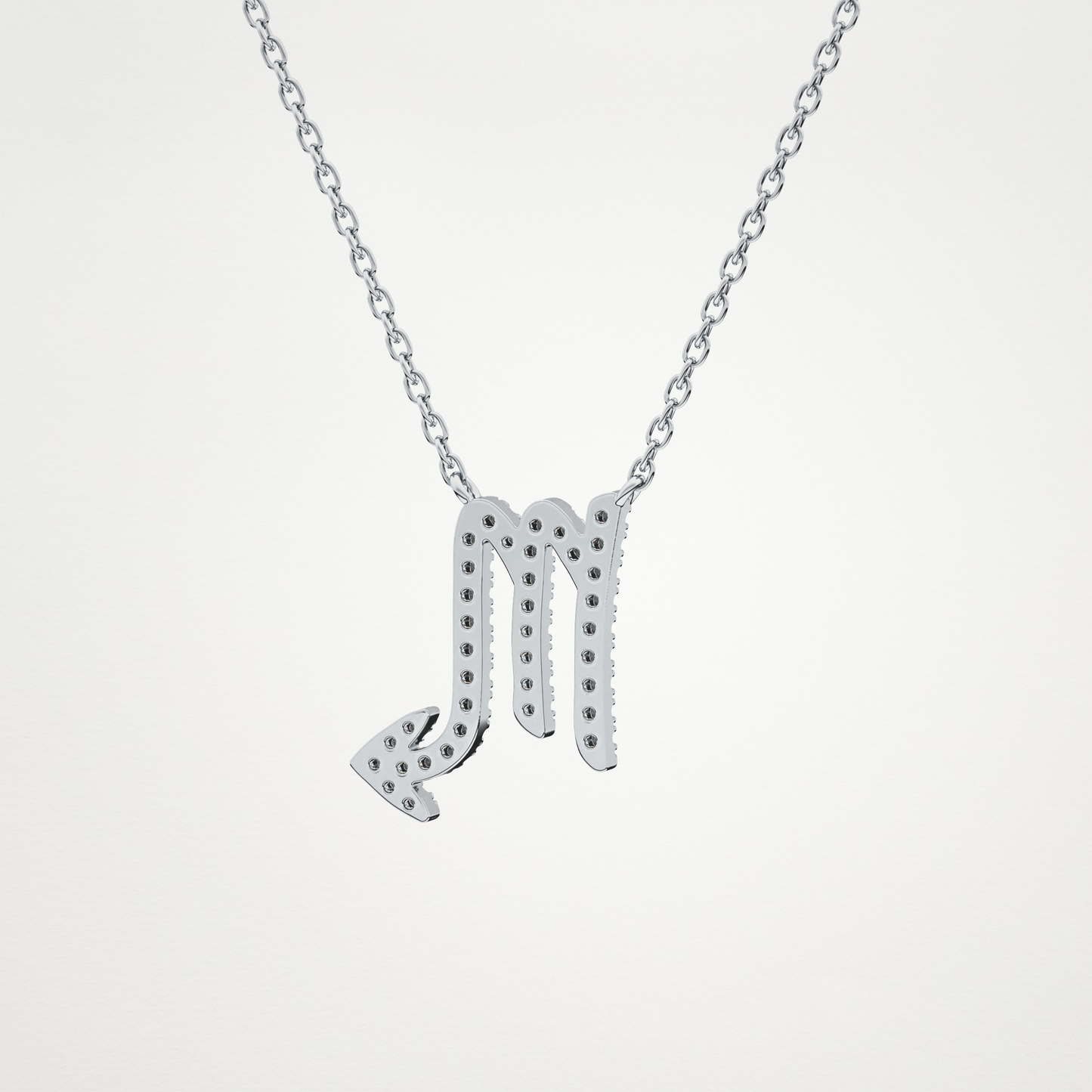 0.93 CT Moissanite Virgo Necklace in 14K or 18K Solid Gold – DEF Color, VVS Clarity