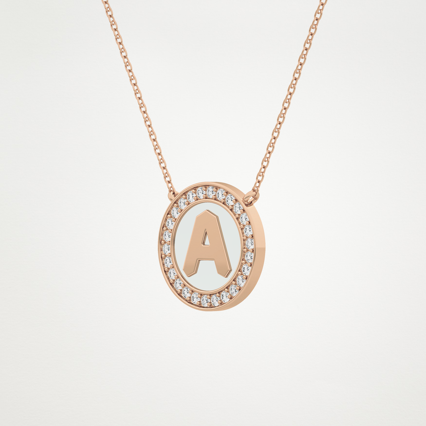 0.17 CT Moissanite Rounded A Necklace in 14K or 18K Solid Gold – DEF Color, VVS Clarity