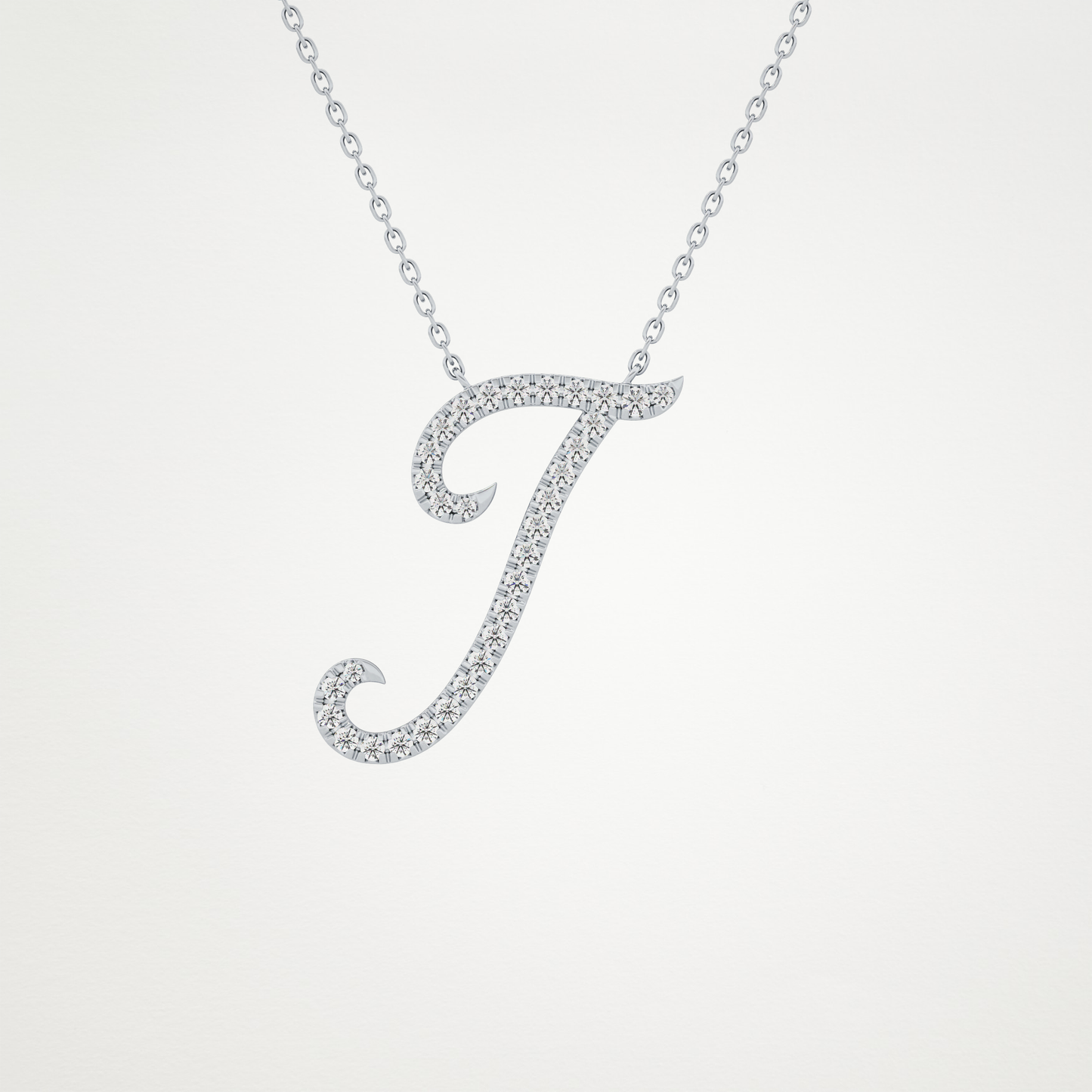 0.189 CT Moissanite I Shaped Necklace in 14K or 18K Solid Gold – DEF Color, VVS Clarity