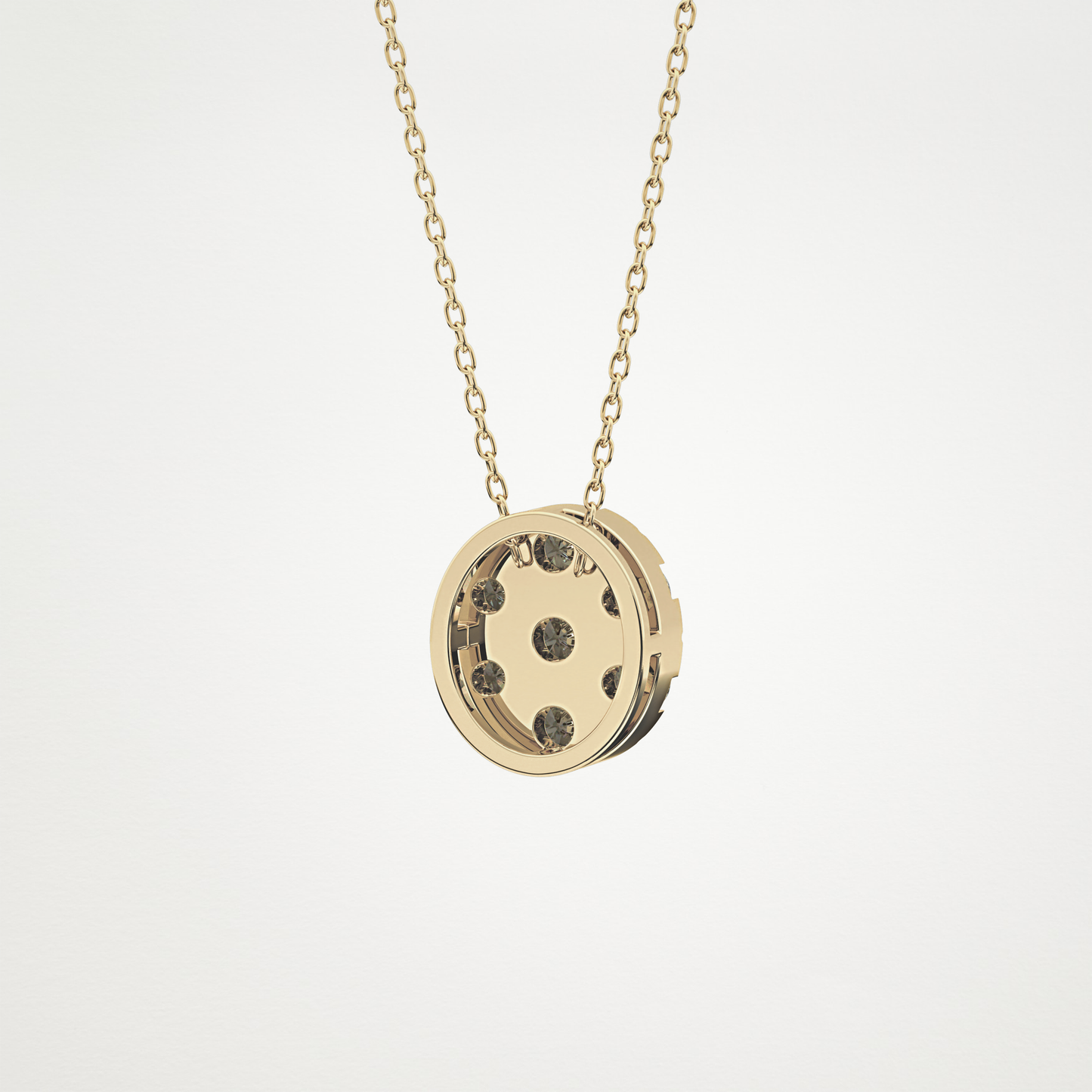 0.54 CT Moissanite Oval Shaped Necklace in 14K or 18K Solid Gold – DEF Color, VVS Clarity