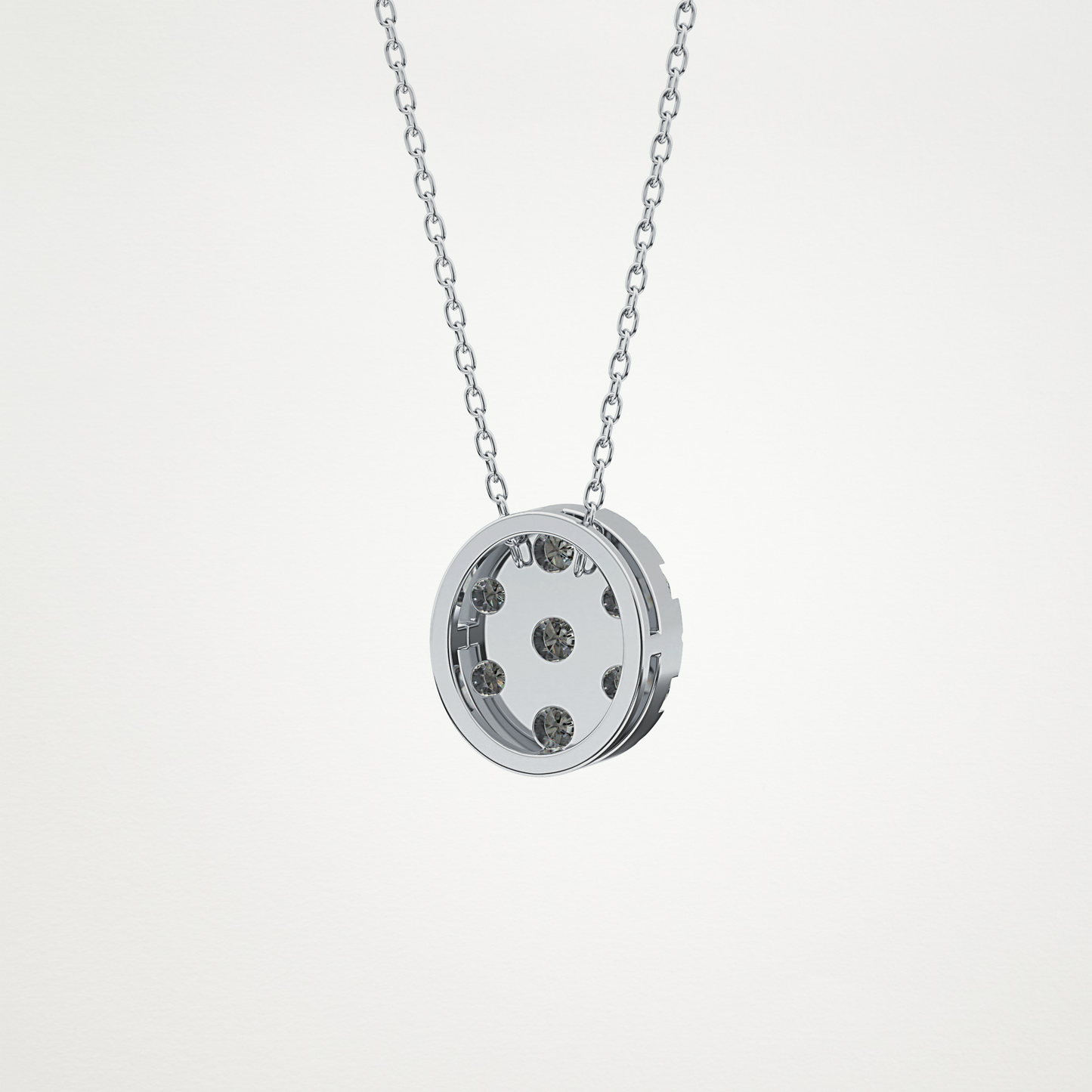 0.54 CT Moissanite Oval Shaped Necklace in 14K or 18K Solid Gold – DEF Color, VVS Clarity