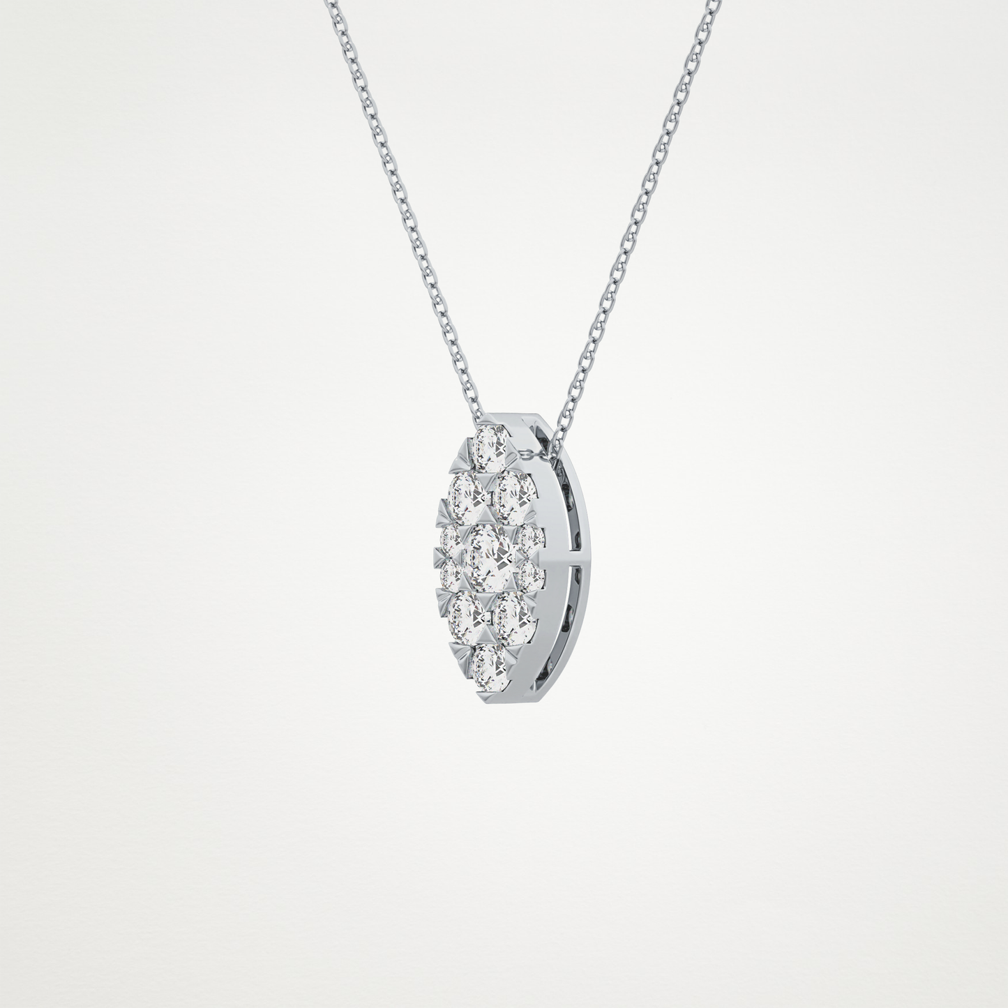 0.7 CT Moissanite Marquise Necklace in 14K or 18K Solid Gold – DEF Color, VVS Clarity