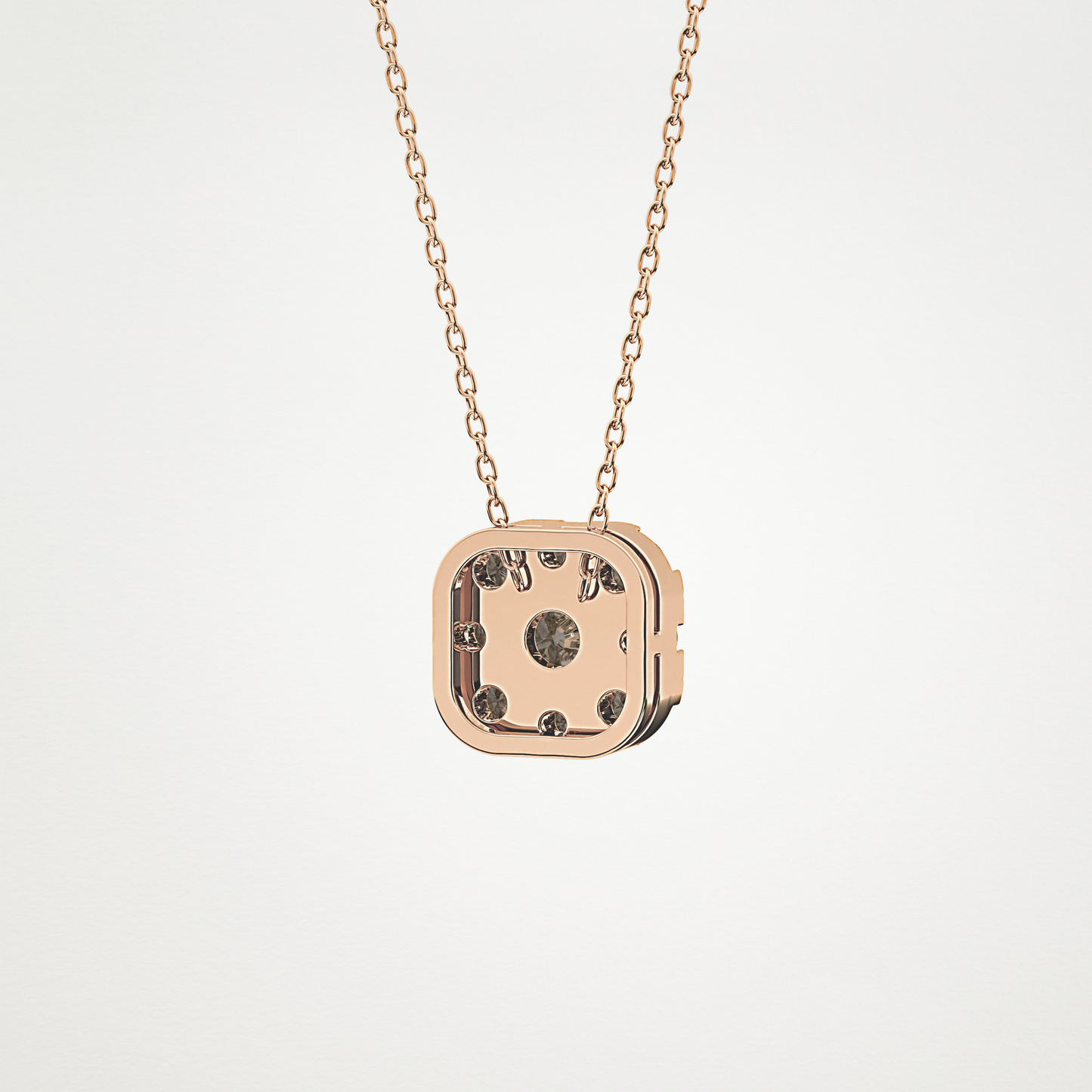 1.16 CT Moissanite Cushion Necklace in 14K or 18K Solid Gold – DEF Color, VVS Clarity