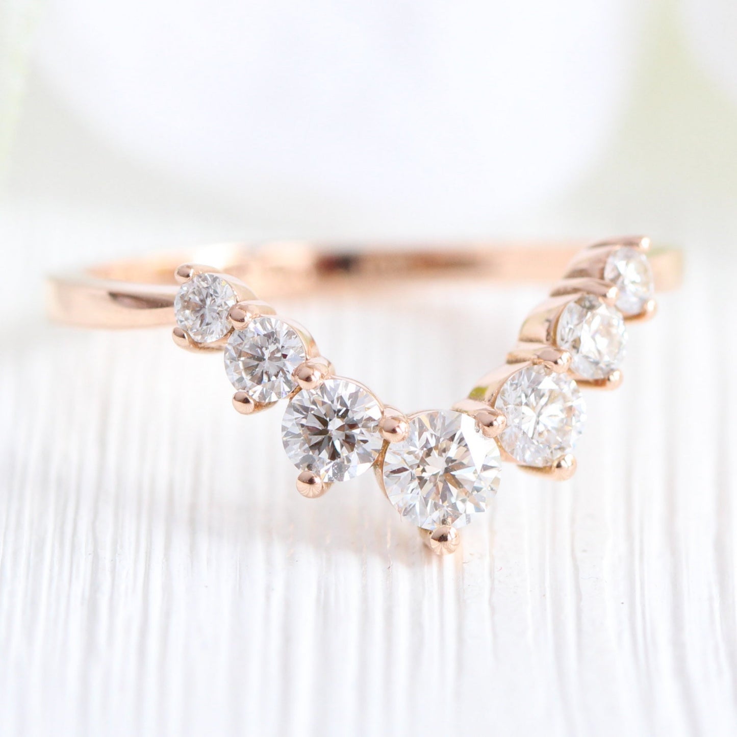 0.7 CT Marquise Cut Halo Style Moissanite Bridal Ring Set