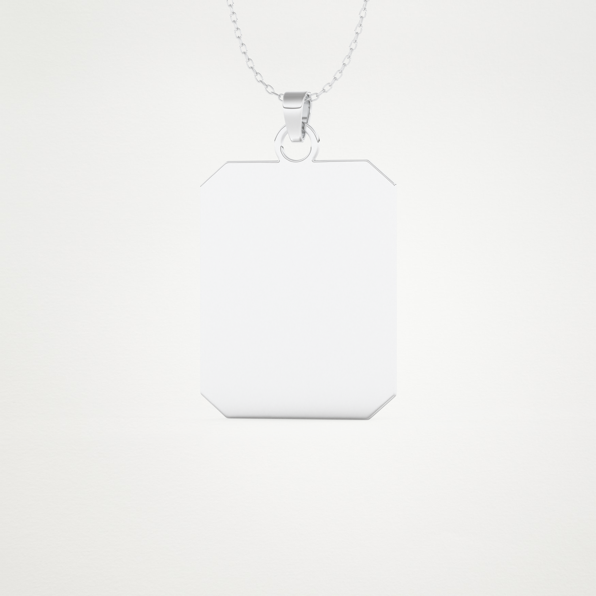 Custom Photo Printed Pendant Necklace – 14K/18K Gold & 925 Silver 4