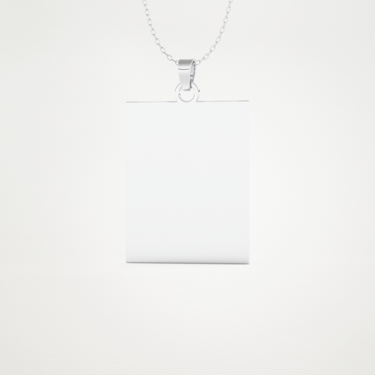 Custom Photo Printed Pendant Necklace – 14K/18K Gold & 925 Silver 4