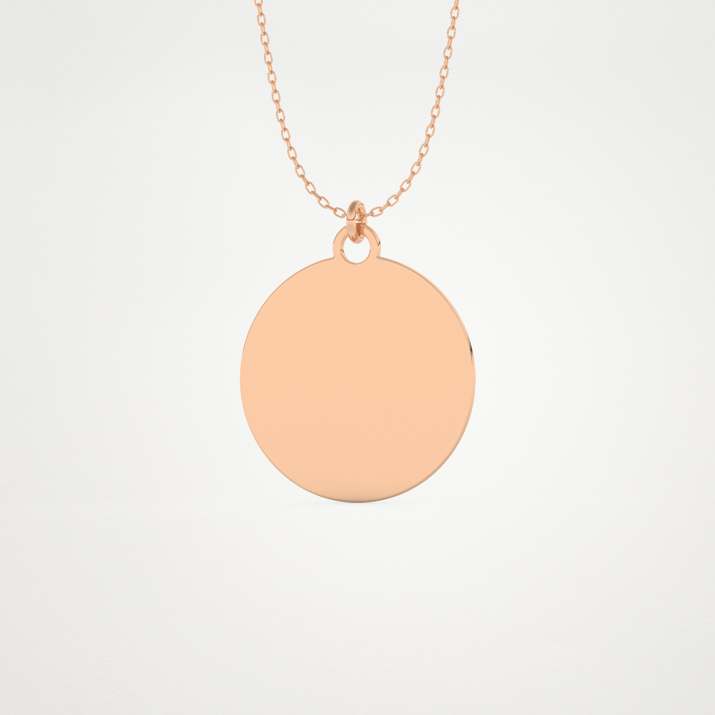 Custom Photo Printed Pendant Necklace – 14K/18K Gold & 925 Silver 14