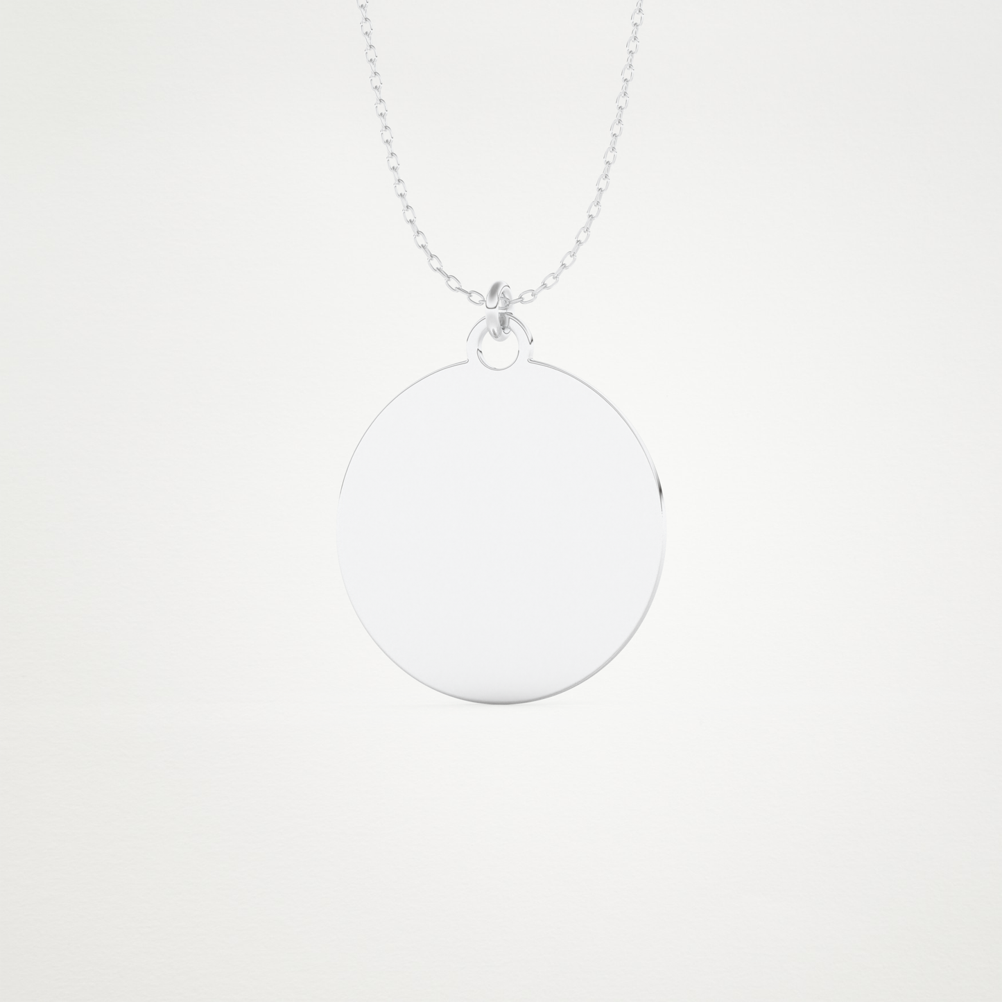 Custom Photo Printed Pendant Necklace – 14K/18K Gold & 925 Silver 4