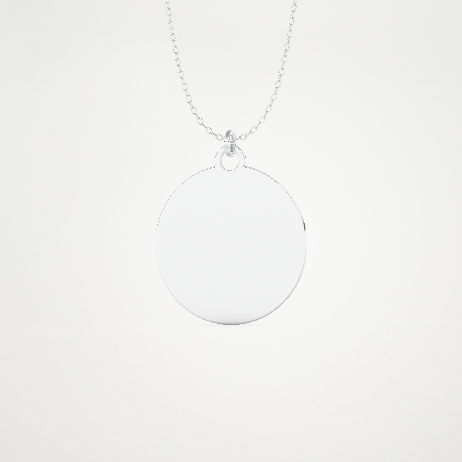 Custom Photo Printed Pendant Necklace – 14K/18K Gold & 925 Silver 4