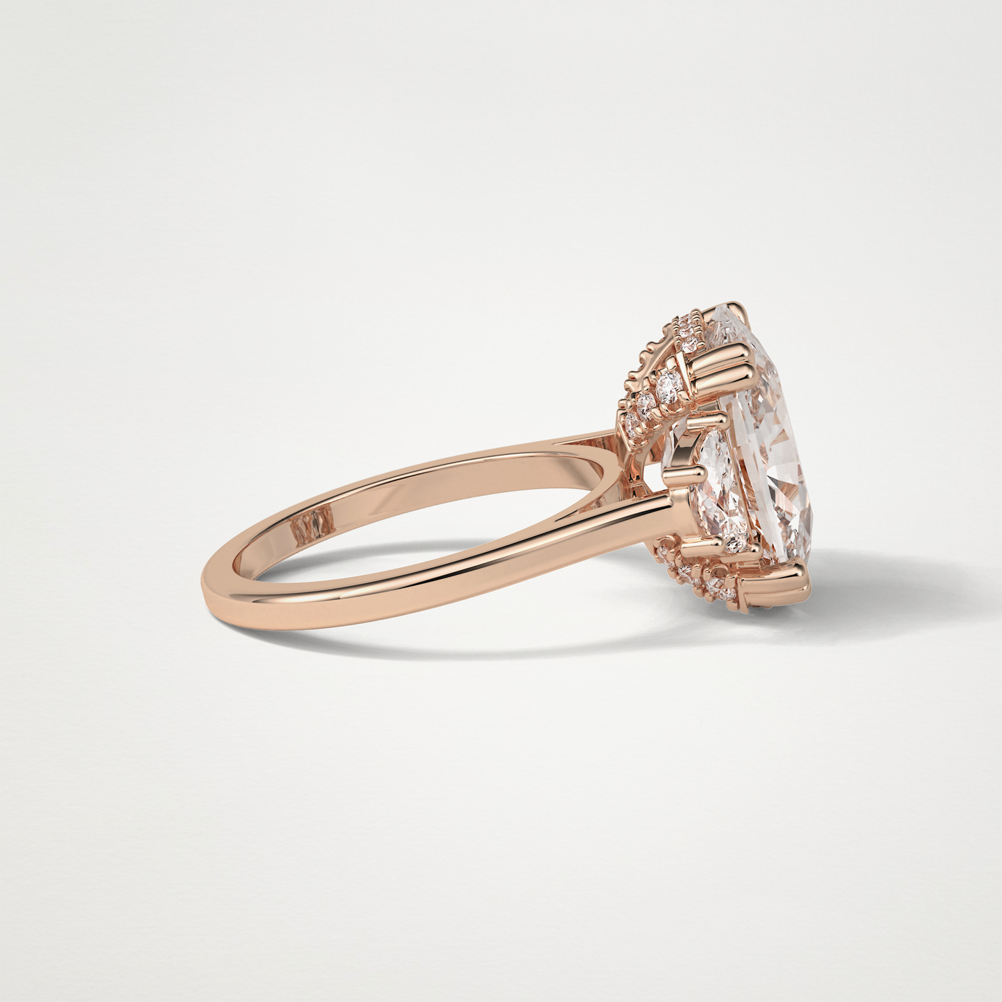 Cushion Three Stones Moissanite Engagement Ring – 6.3 CT Lab-Created Brilliance in 10K/14K/18K Gold 17