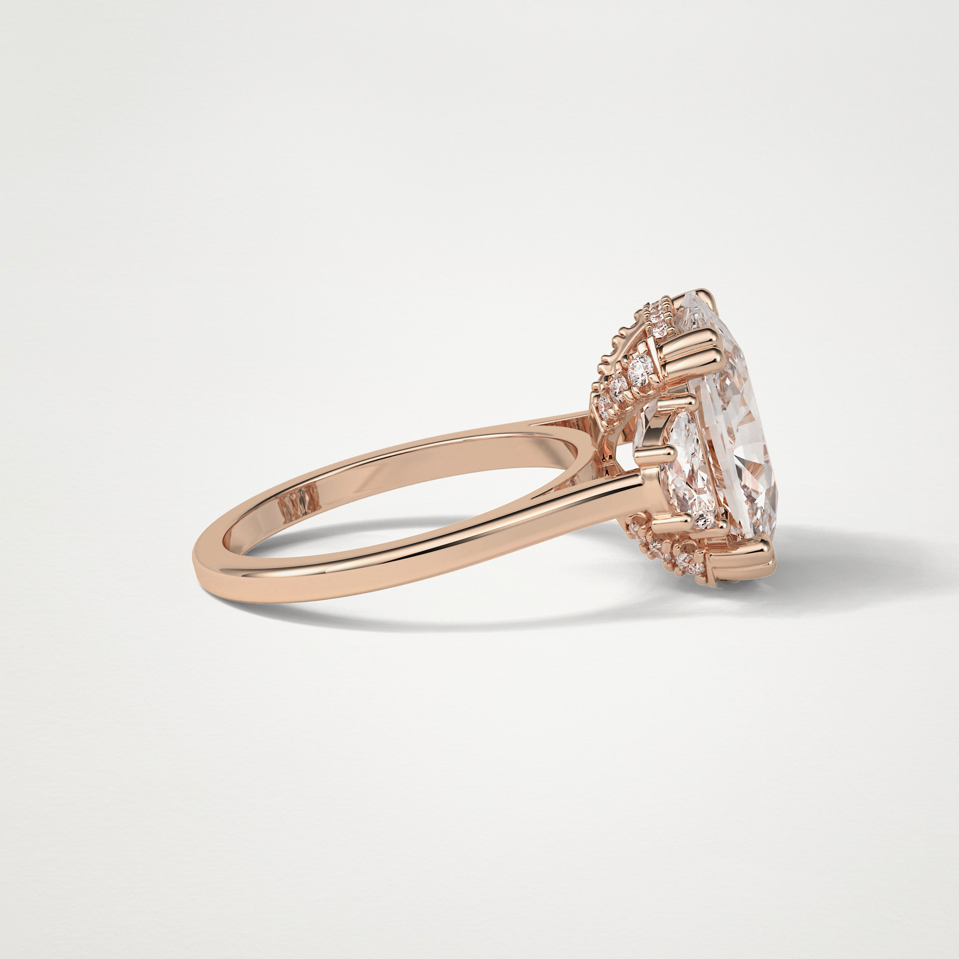Cushion Three Stones Moissanite Engagement Ring – 6.3 CT Lab-Created Brilliance in 10K/14K/18K Gold 17