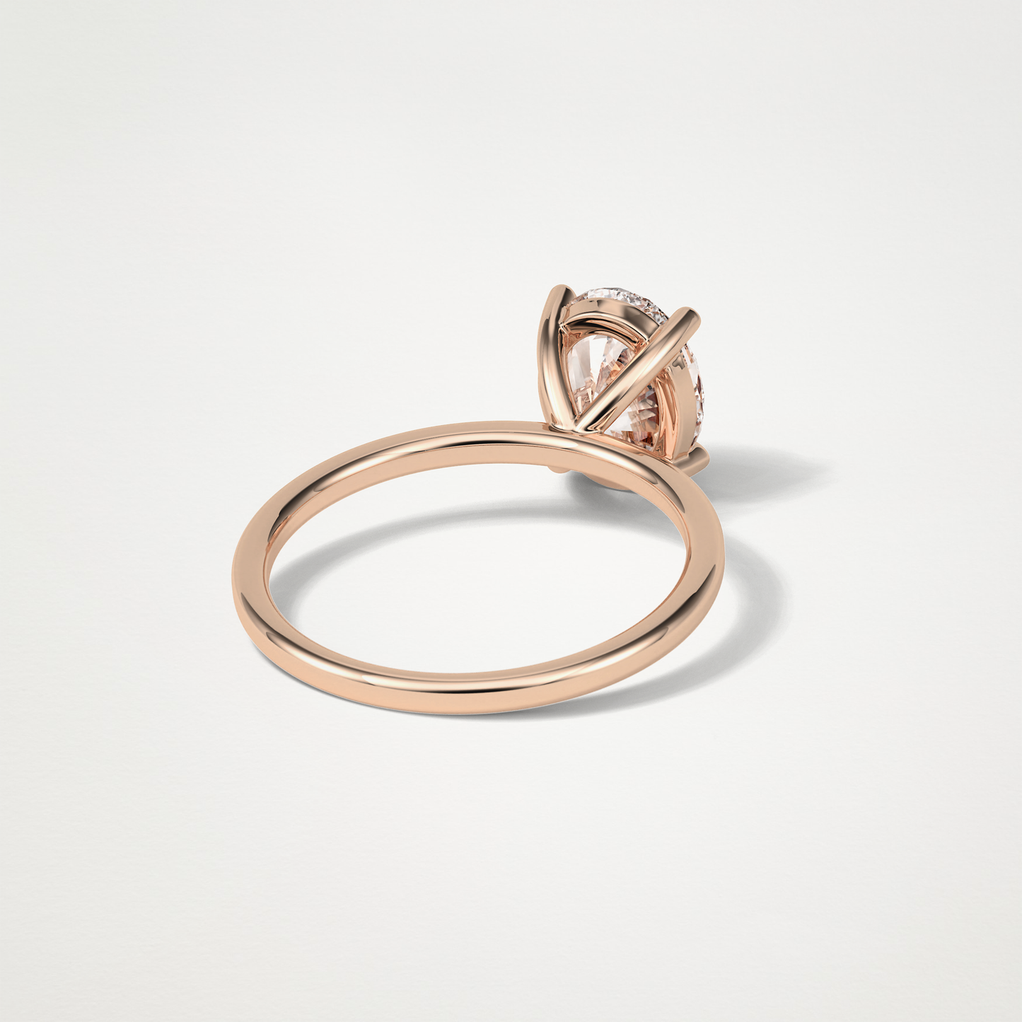 Oval Solitaire Engagement Ring – 1.91 CT Lab-Created Brilliance in 10K/14K/18K Gold