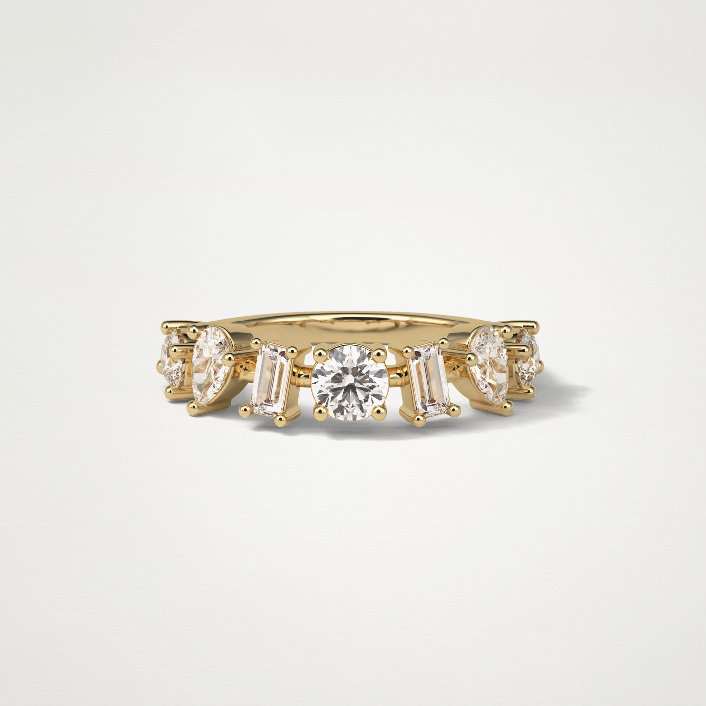 Dainty Wedding Band – Solid Gold Elegant and Timeless Design