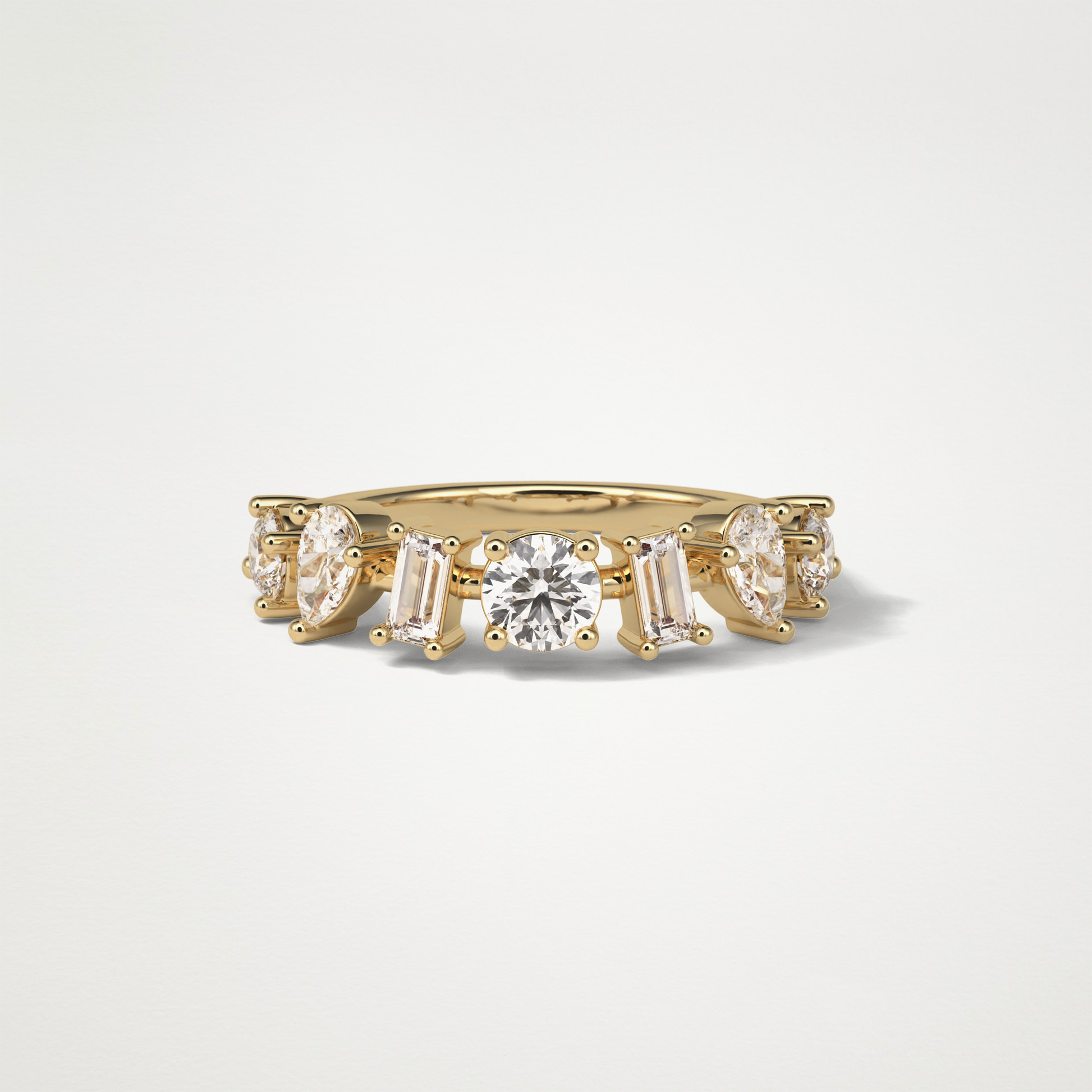 Dainty Wedding Band – Solid Gold Elegant and Timeless Design