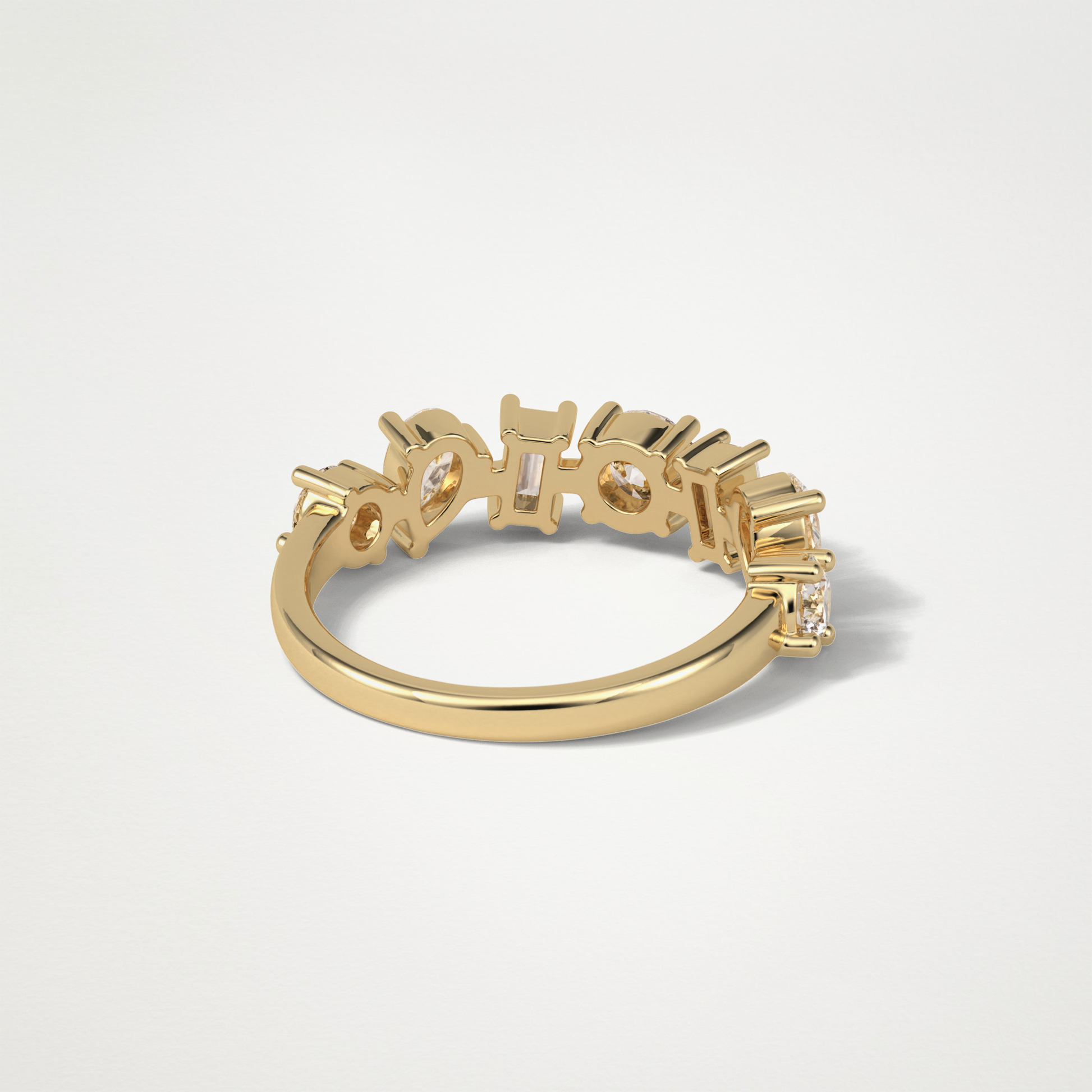 Dainty Wedding Band – Solid Gold Elegant and Timeless Design