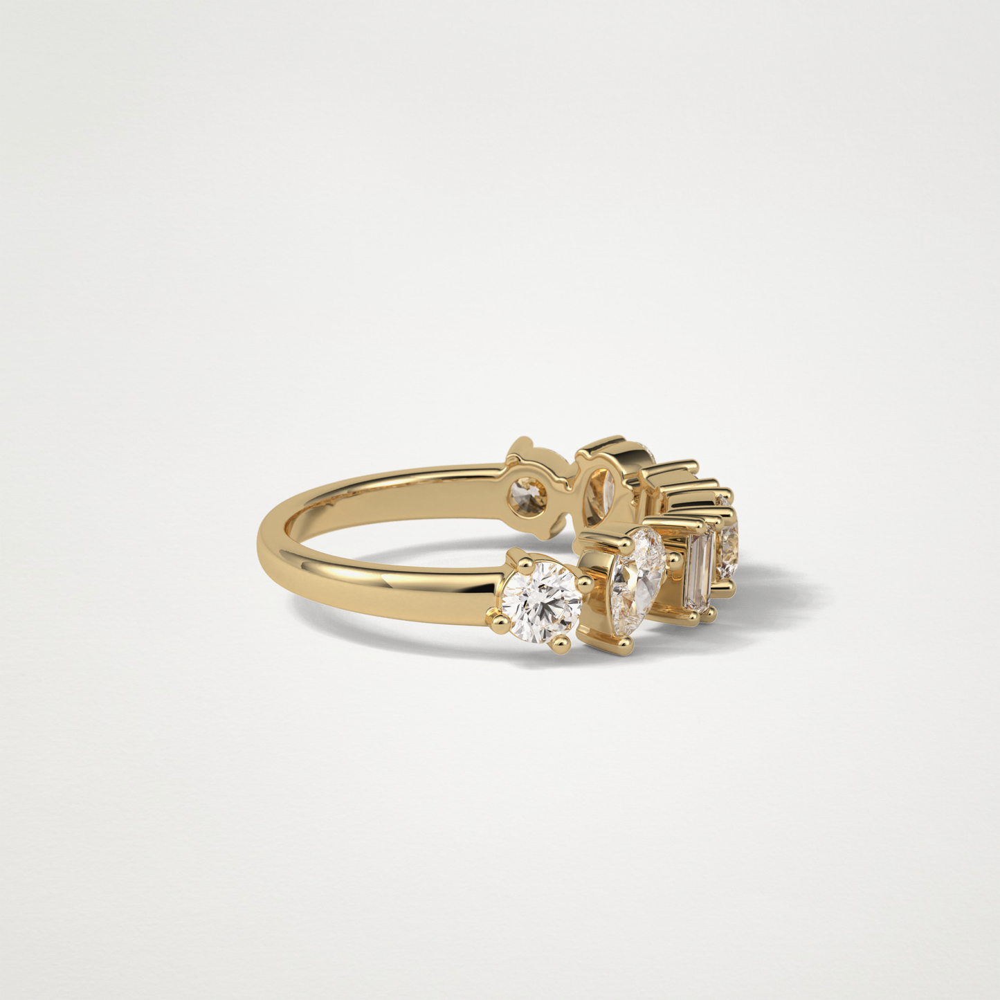 Dainty Wedding Band – Solid Gold Elegant and Timeless Design