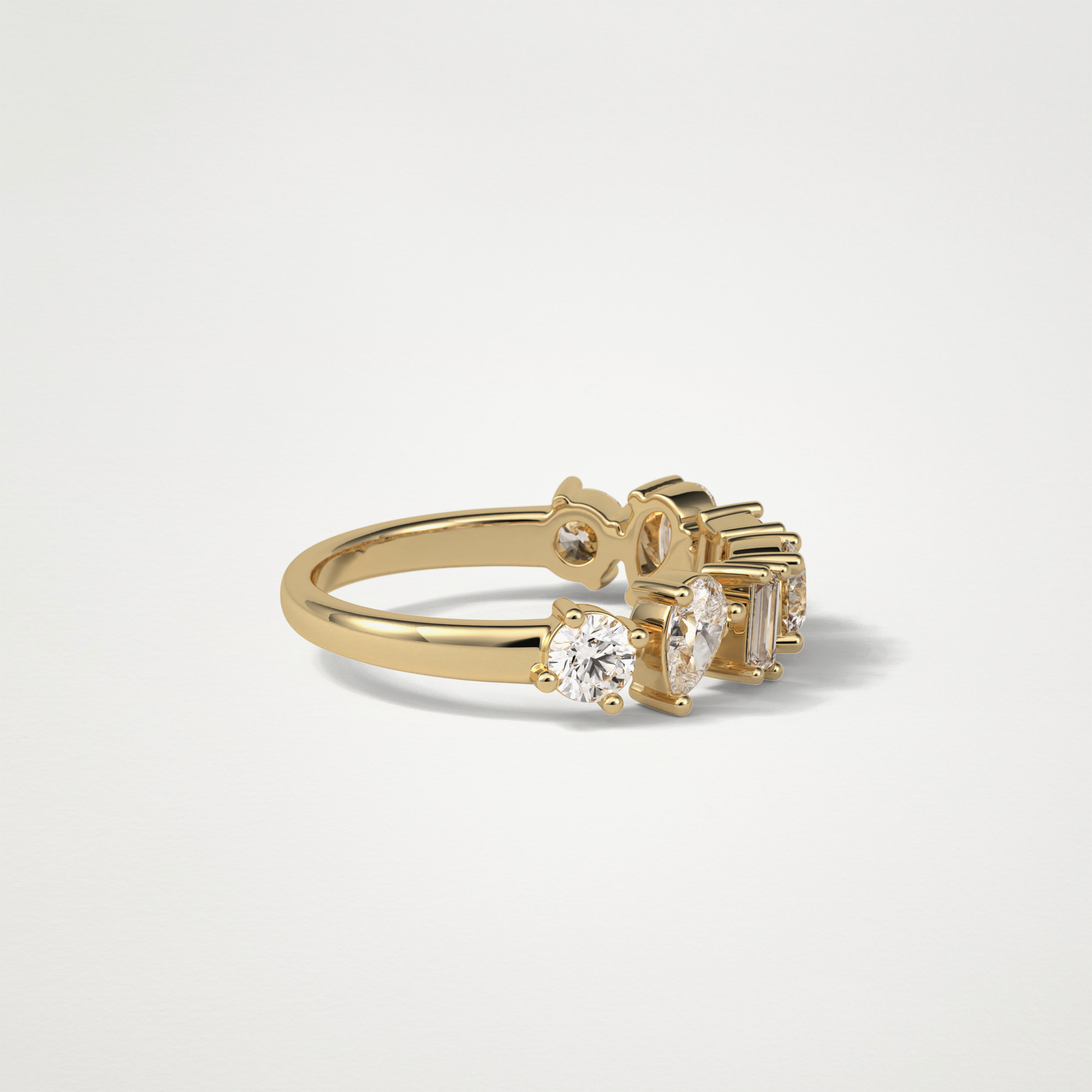 Dainty Wedding Band – Solid Gold Elegant and Timeless Design