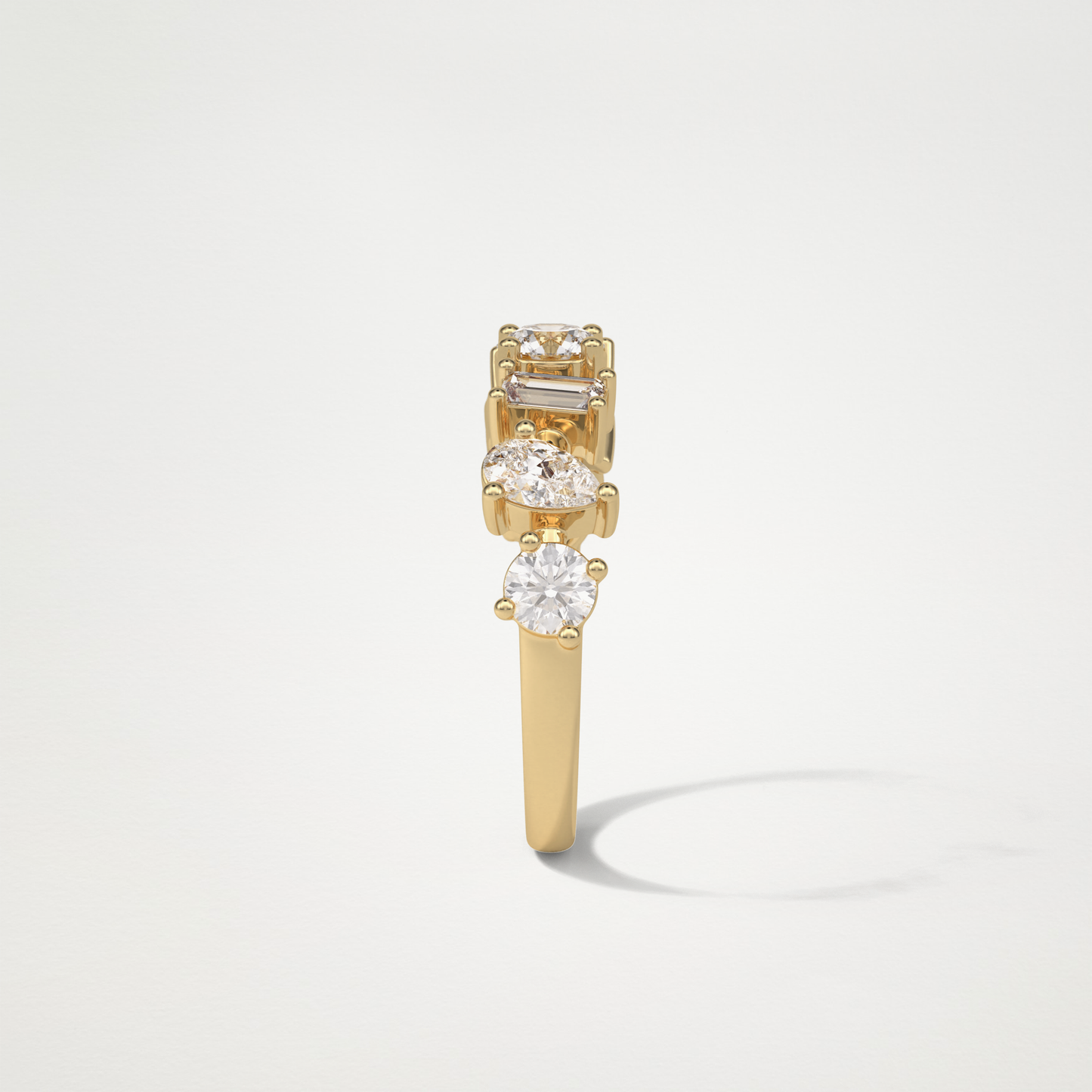 Dainty Wedding Band – Solid Gold Elegant and Timeless Design