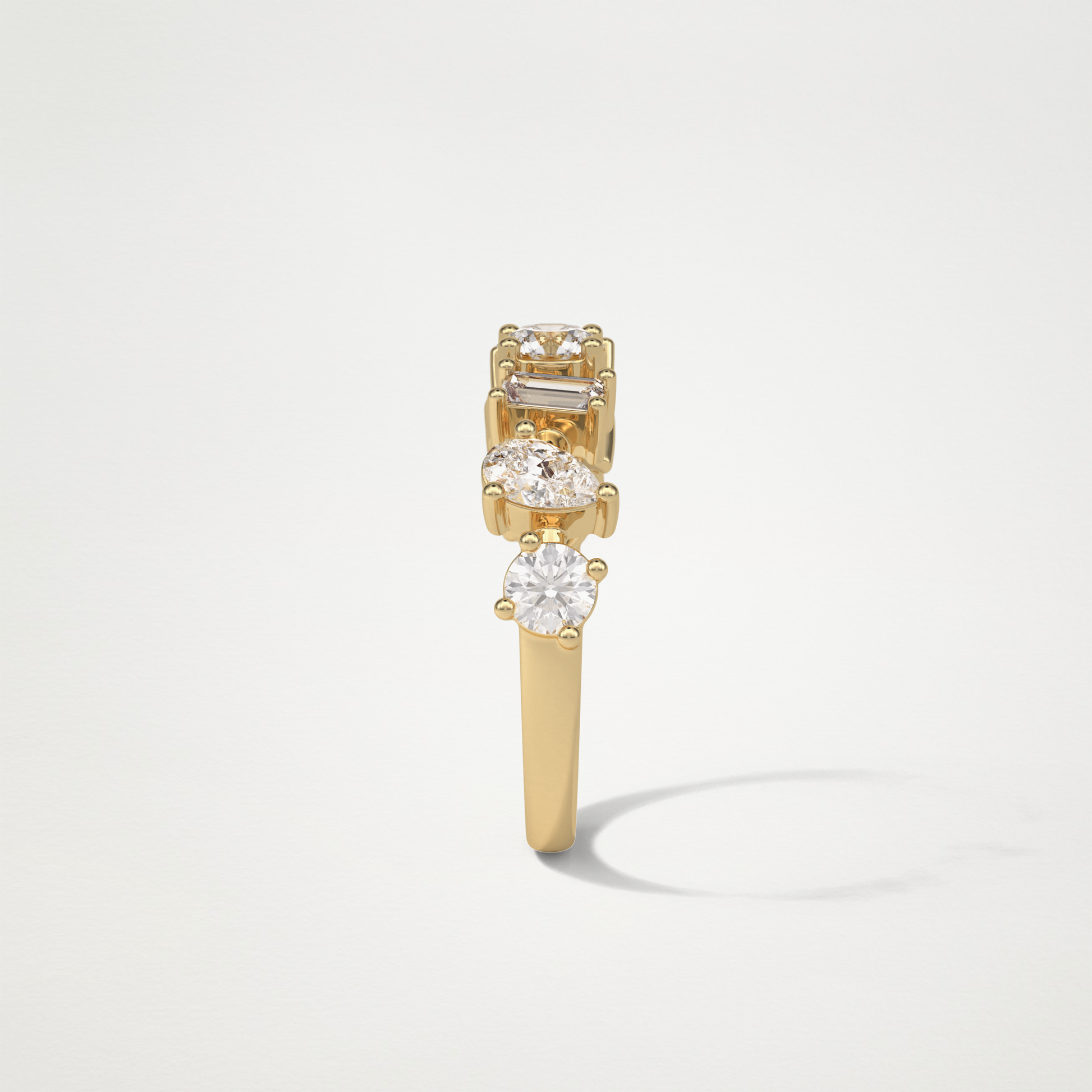 Dainty Wedding Band – Solid Gold Elegant and Timeless Design