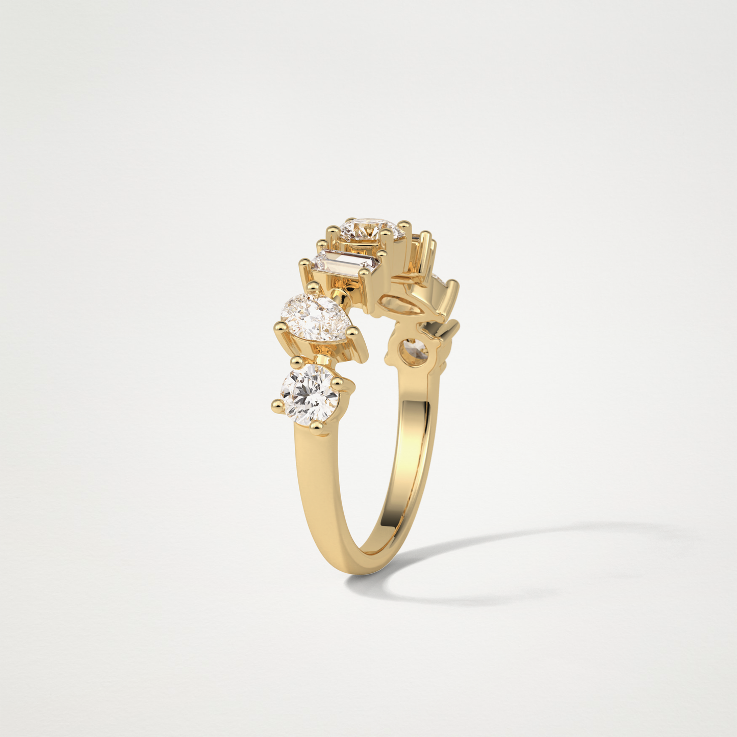 Dainty Wedding Band – Solid Gold Elegant and Timeless Design