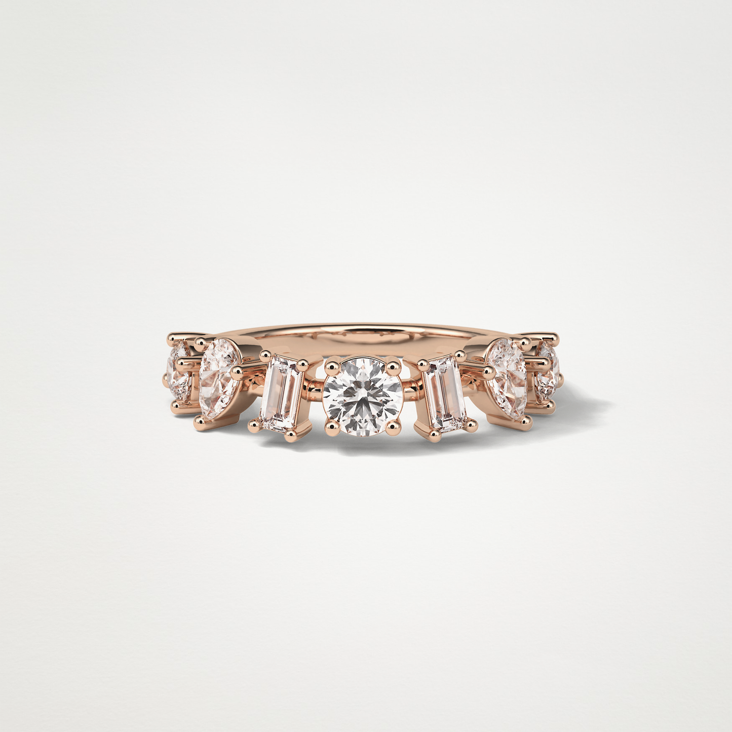 Dainty Wedding Band – Solid Gold Elegant and Timeless Design