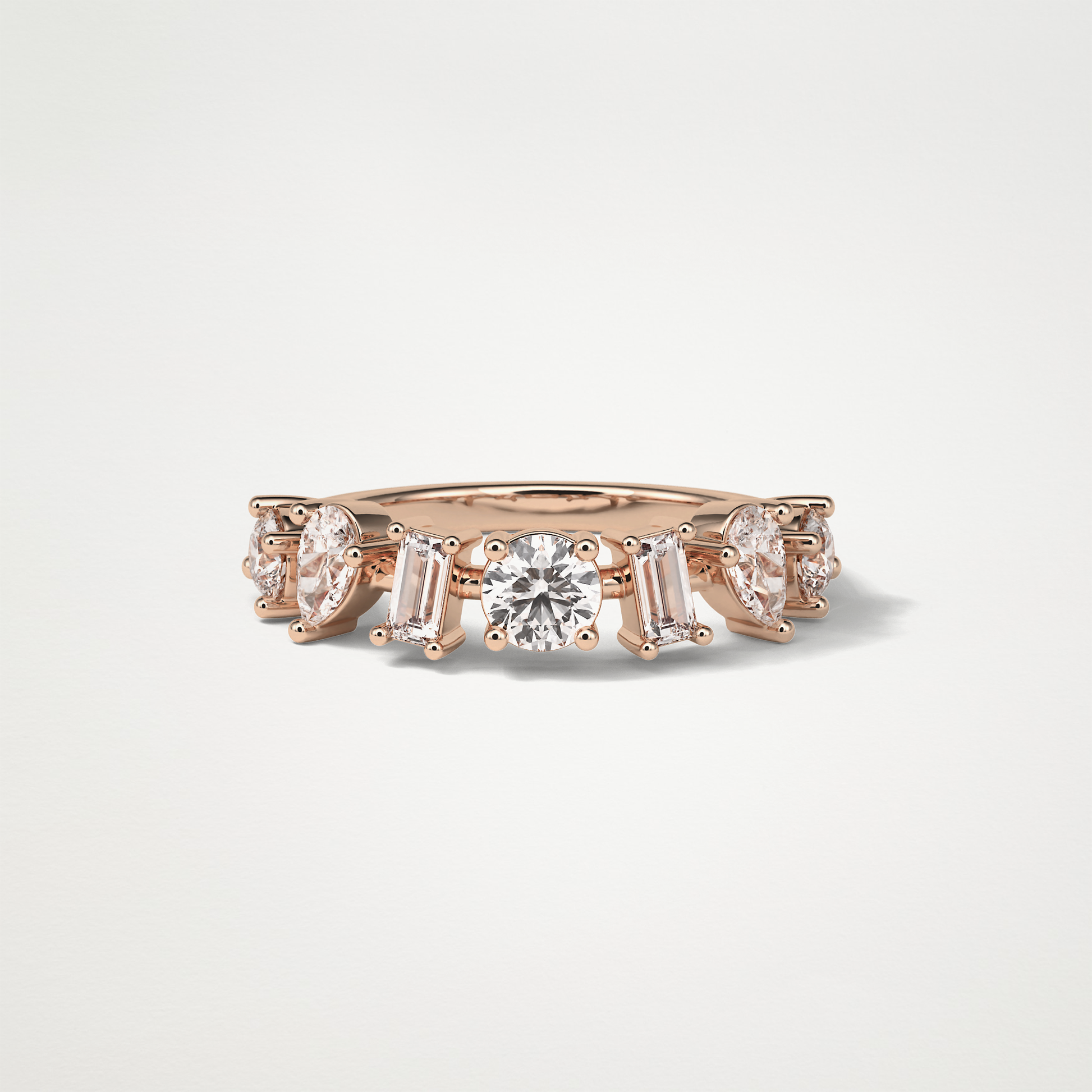 Dainty Wedding Band – Solid Gold Elegant and Timeless Design