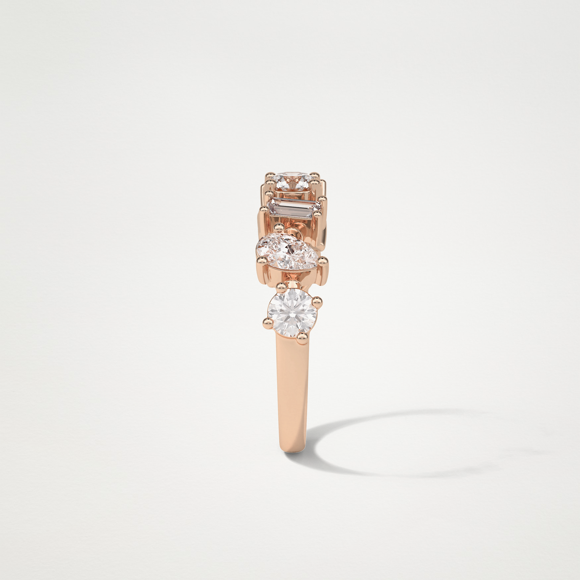 Dainty Wedding Band – Solid Gold Elegant and Timeless Design