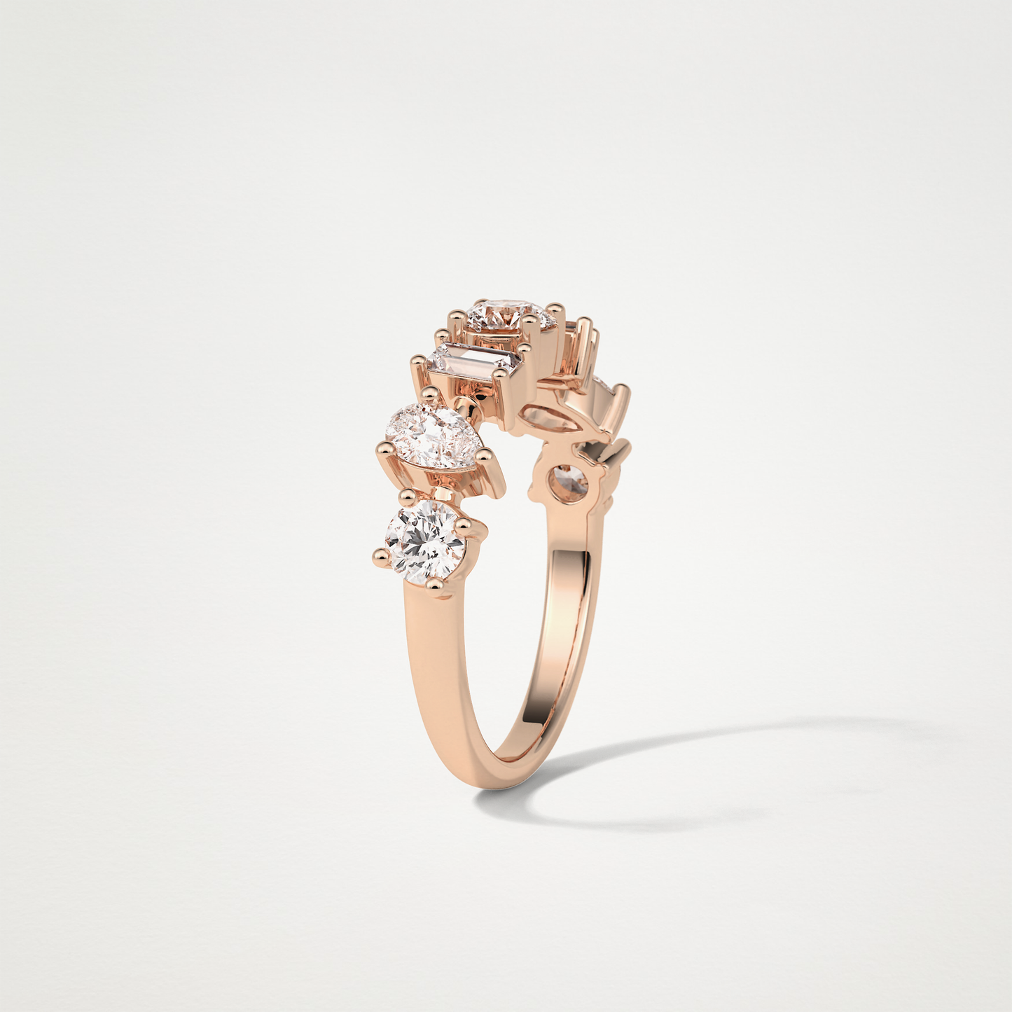 Dainty Wedding Band – Solid Gold Elegant and Timeless Design