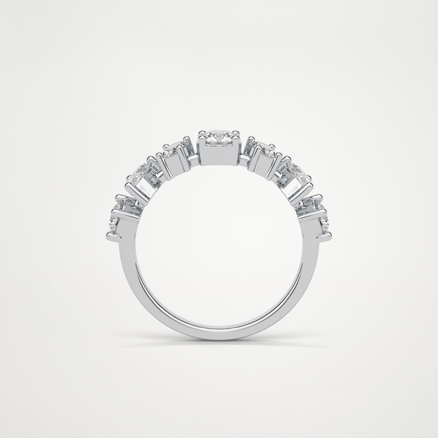 Dainty Wedding Band – Solid Gold Elegant and Timeless Design