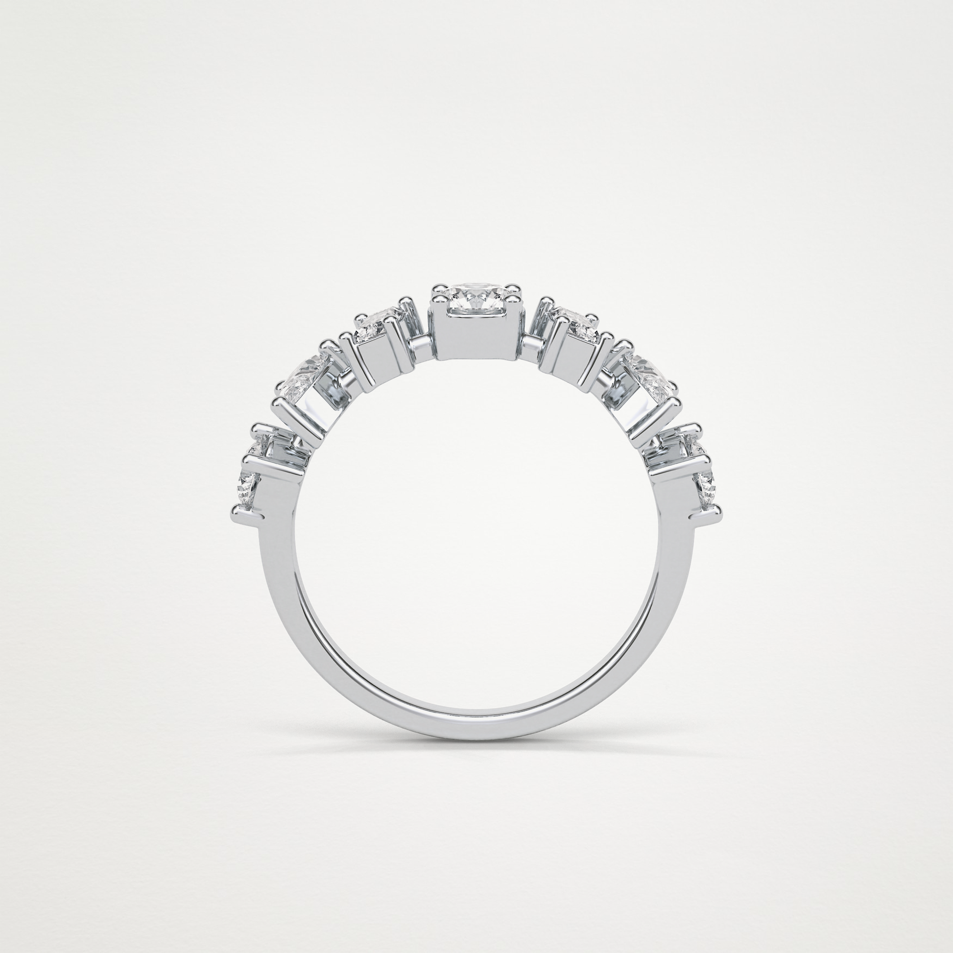 Dainty Wedding Band – Solid Gold Elegant and Timeless Design