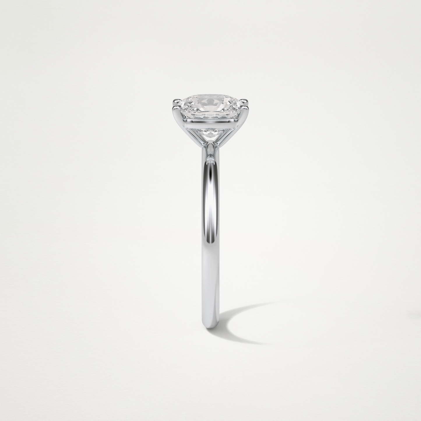 Elongated Cushion Solitaire Engagement Ring – 2.35 CT Lab-Created Brilliance in 10K/14K/18K Gold