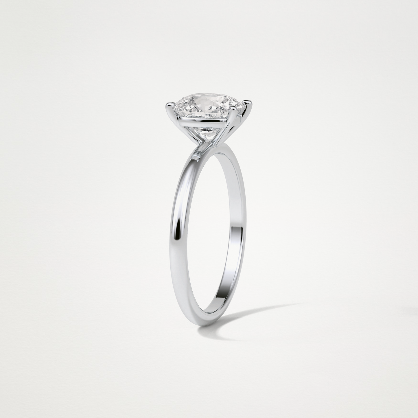 Elongated Cushion Solitaire Engagement Ring – 2.35 CT Lab-Created Brilliance in 10K/14K/18K Gold