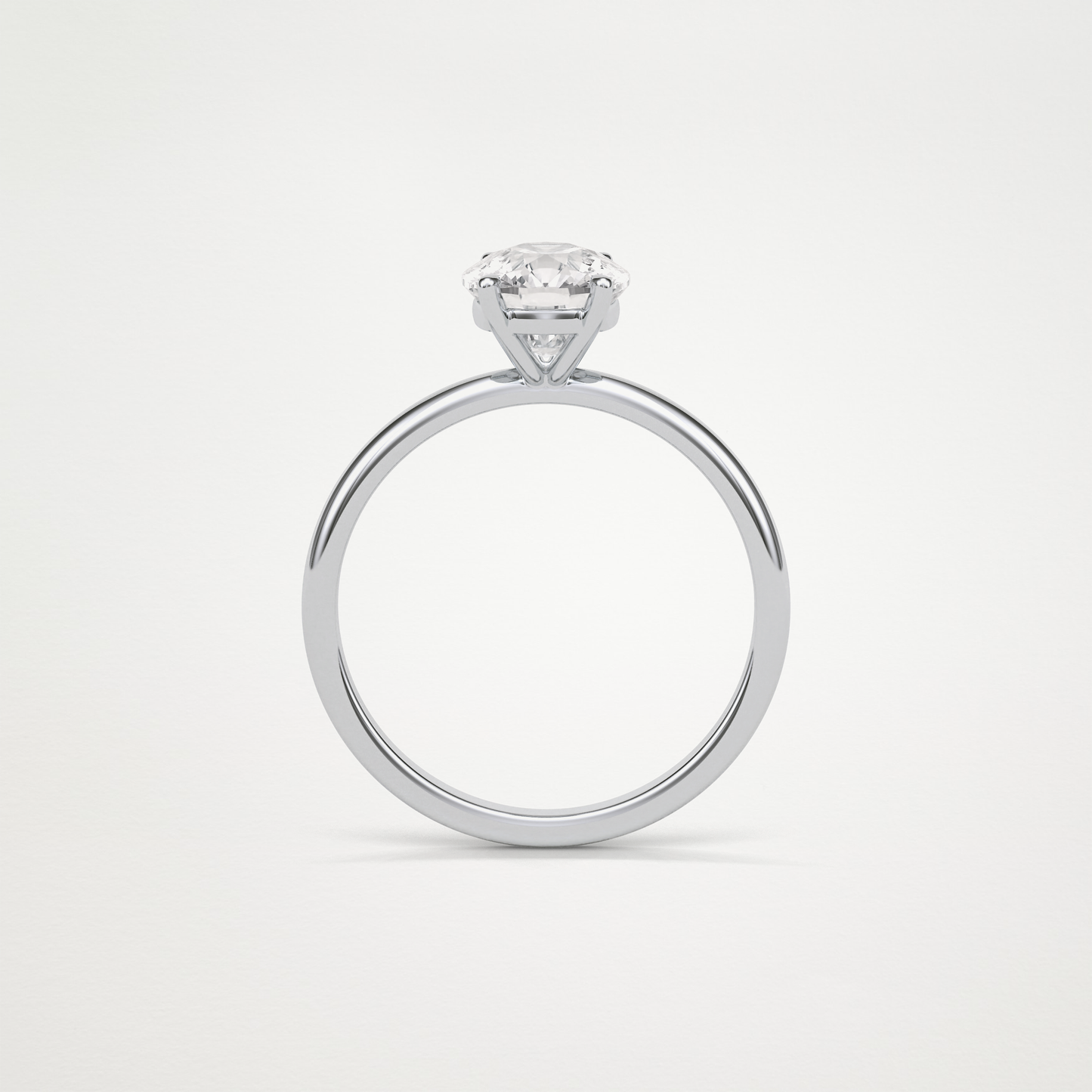 Elongated Cushion Solitaire Engagement Ring – 2.35 CT Lab-Created Brilliance in 10K/14K/18K Gold