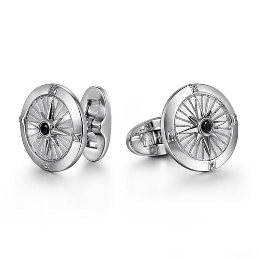 Compass Cufflinks For Men