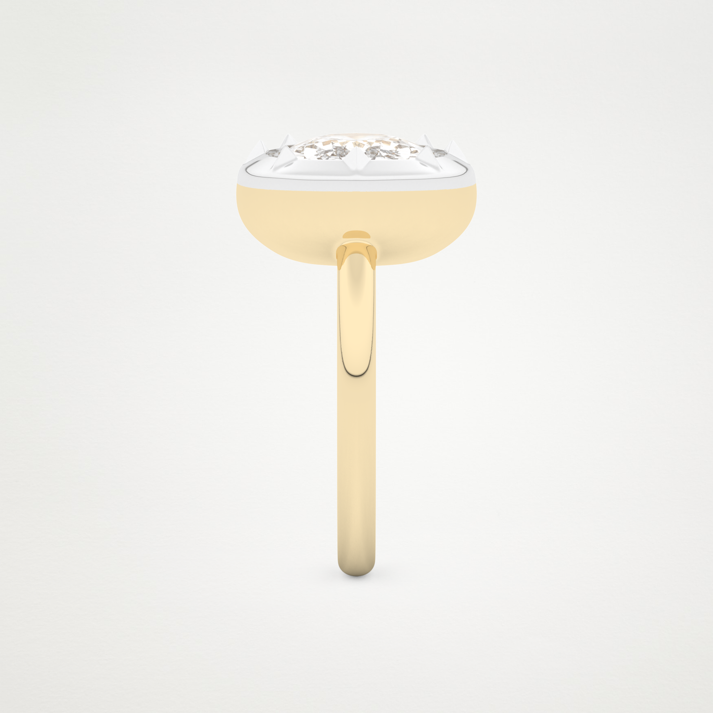 5 CT Moissanite Elongated Cushion Engagement Ring – Inspired by Zendaya 6