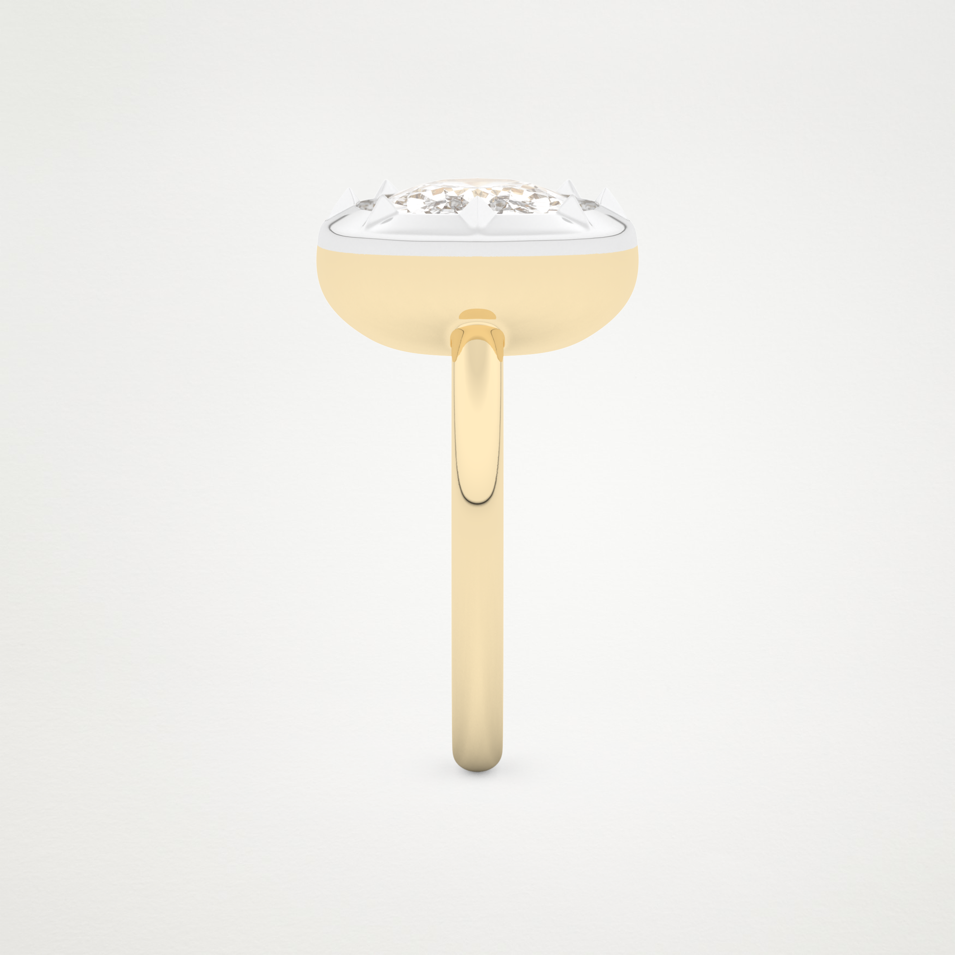 5 CT Moissanite Elongated Cushion Engagement Ring – Inspired by Zendaya 6