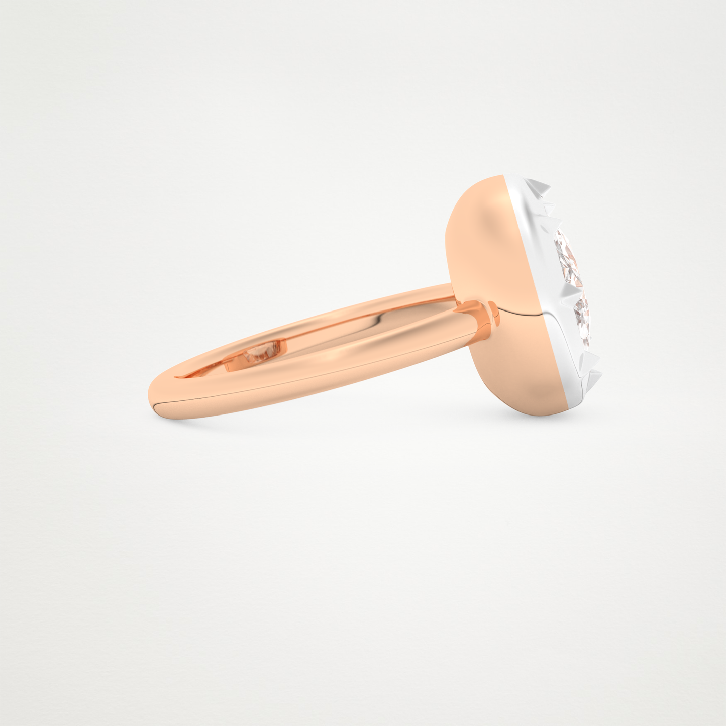 5 CT Moissanite Elongated Cushion Engagement Ring – Inspired by Zendaya 8