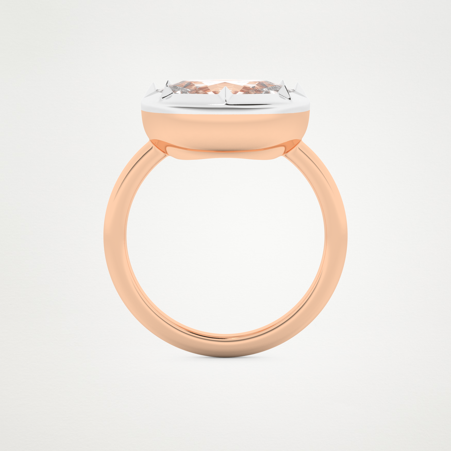 5 CT Moissanite Elongated Cushion Engagement Ring – Inspired by Zendaya 10