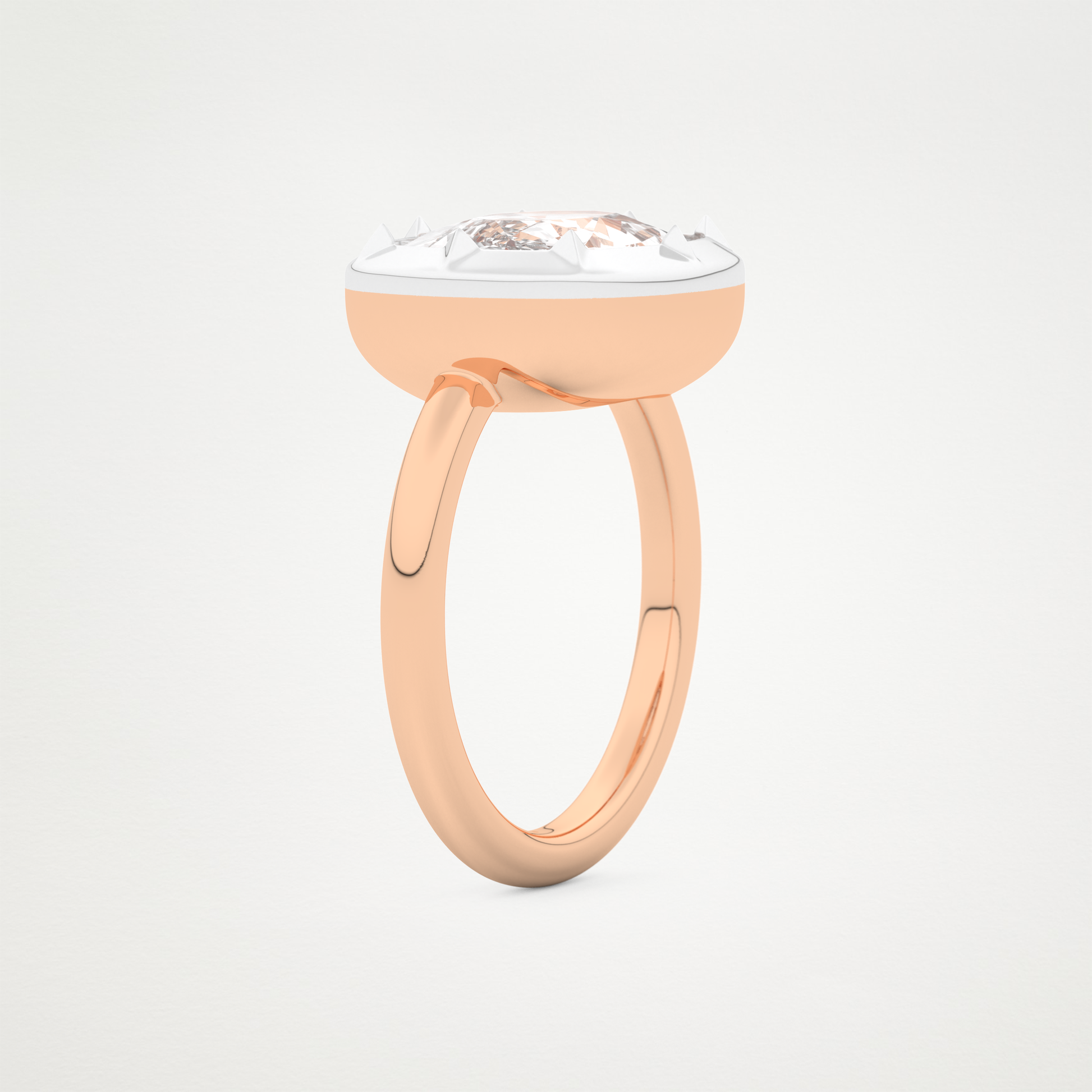 5 CT Moissanite Elongated Cushion Engagement Ring – Inspired by Zendaya 11