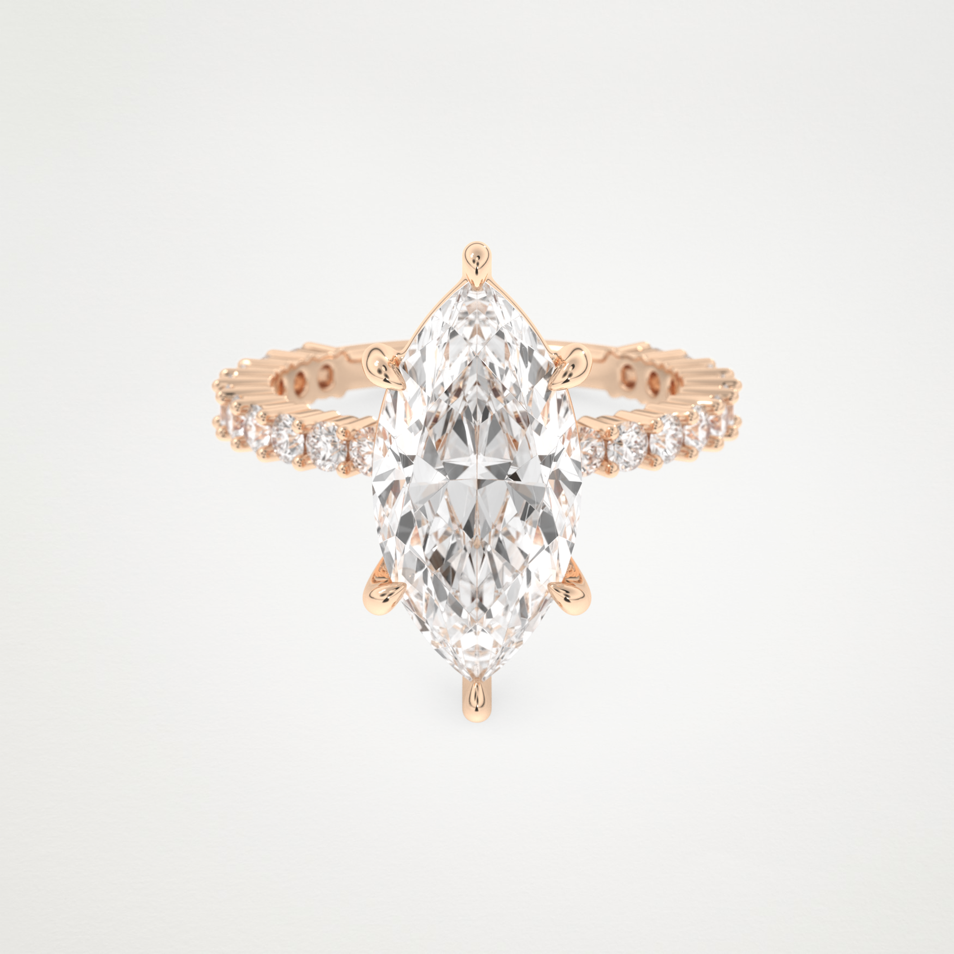 4.25 CT Moissanite Marquise Engagement Ring – Inspired by Selena Gomez 13