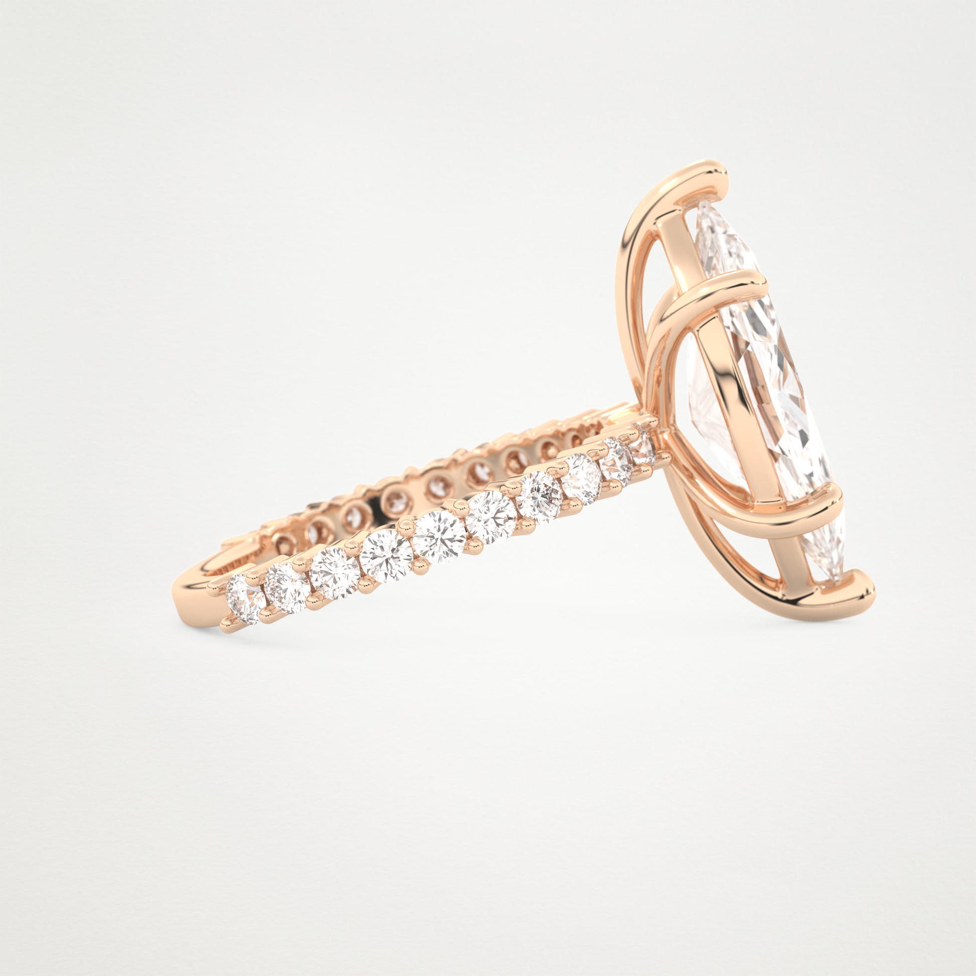 4.25 CT Moissanite Marquise Engagement Ring – Inspired by Selena Gomez 14
