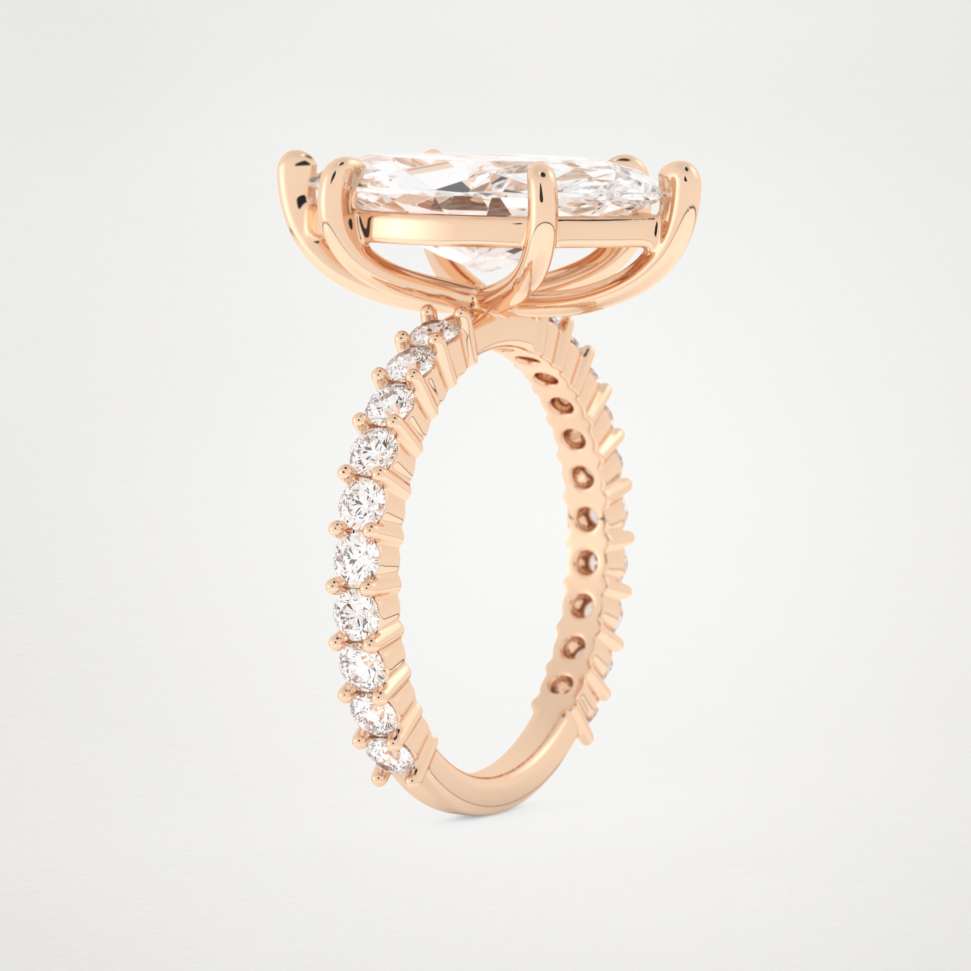 4.25 CT Moissanite Marquise Engagement Ring – Inspired by Selena Gomez 16