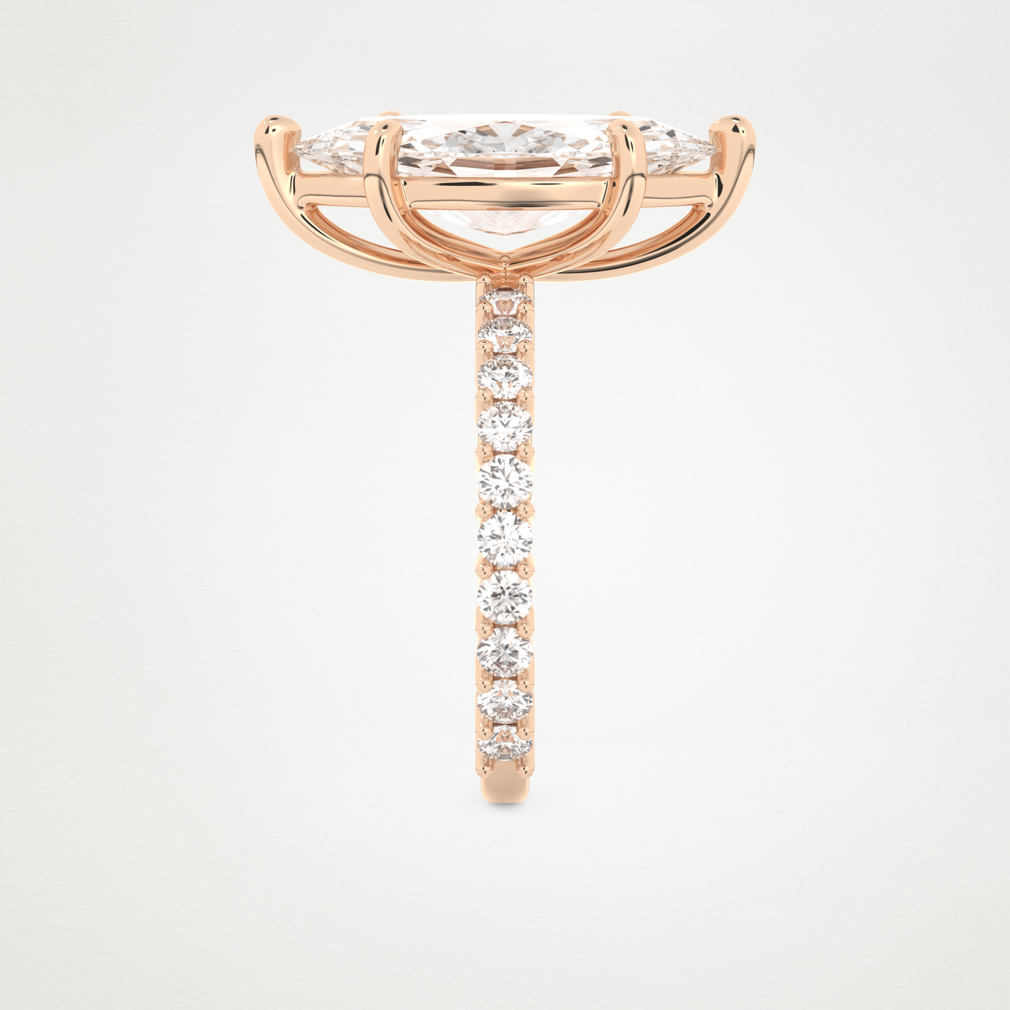 4.25 CT Moissanite Marquise Engagement Ring – Inspired by Selena Gomez 18