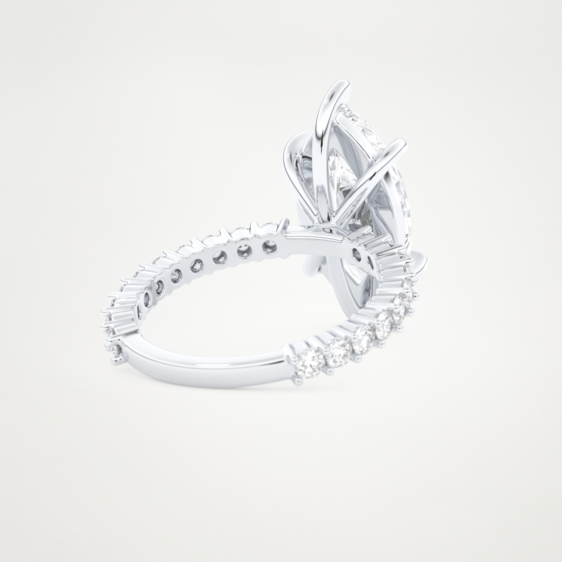 4.25 CT Moissanite Marquise Engagement Ring – Inspired by Selena Gomez 3