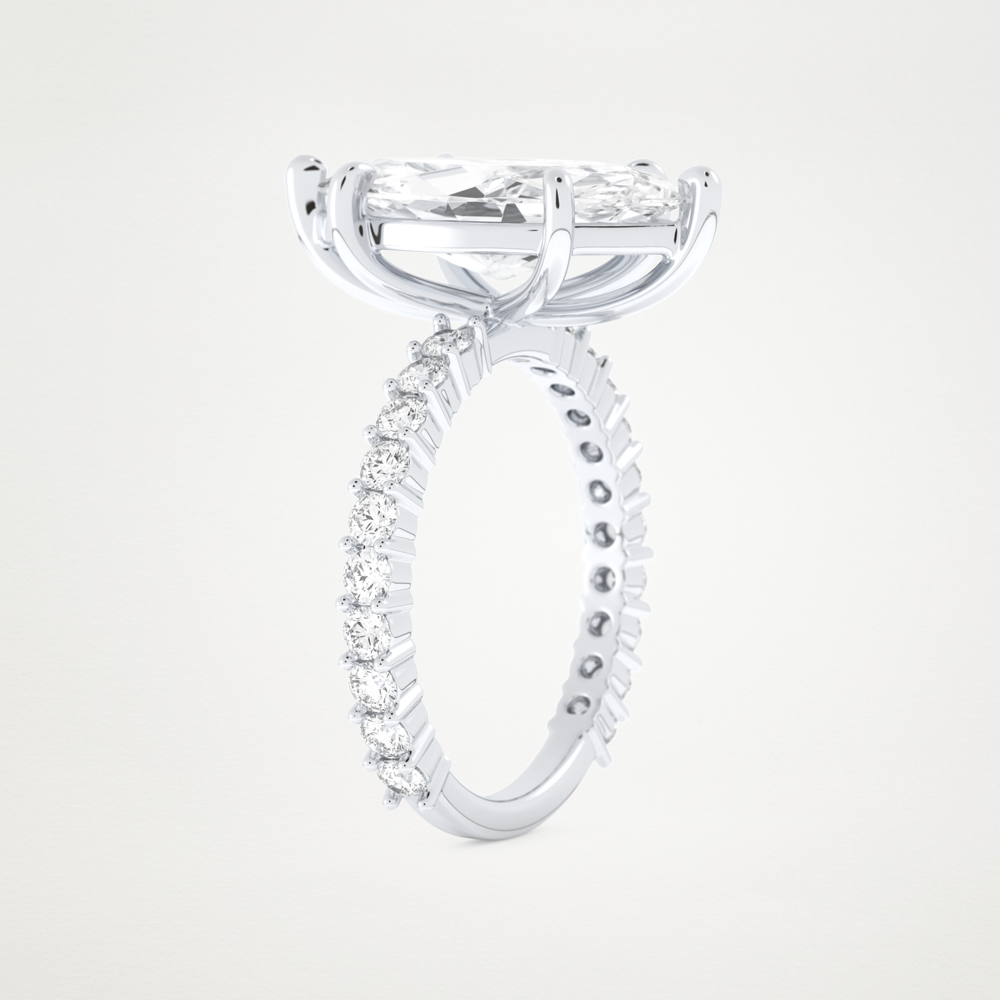 4.25 CT Moissanite Marquise Engagement Ring – Inspired by Selena Gomez 4