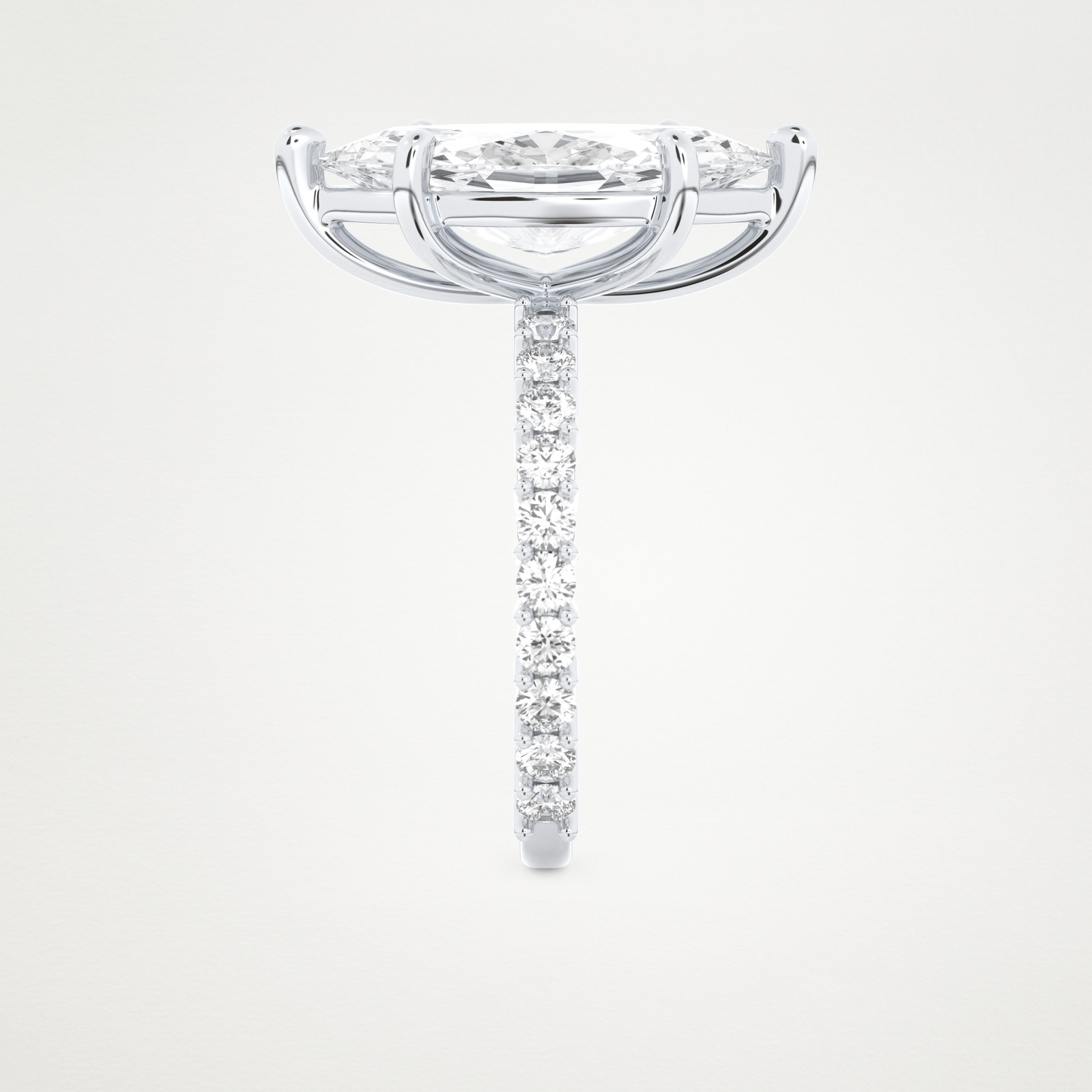 4.25 CT Moissanite Marquise Engagement Ring – Inspired by Selena Gomez 6