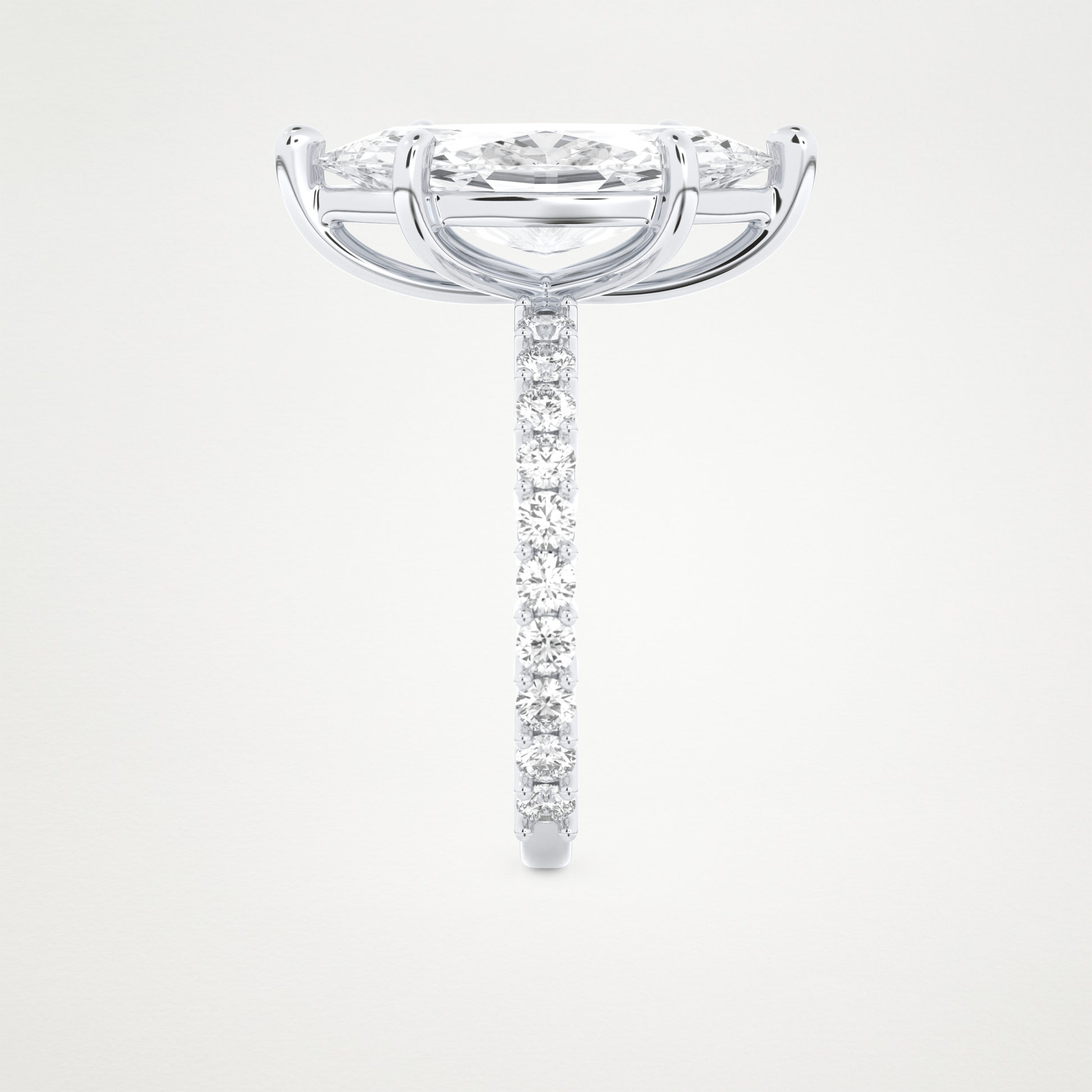 4.25 CT Moissanite Marquise Engagement Ring – Inspired by Selena Gomez 6