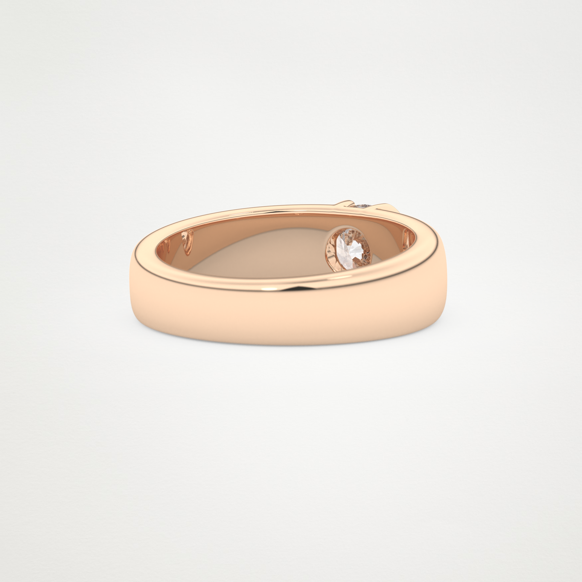 0.60 CT Moissanite Round Engagement Ring – Inspired by Dua Lipa 15