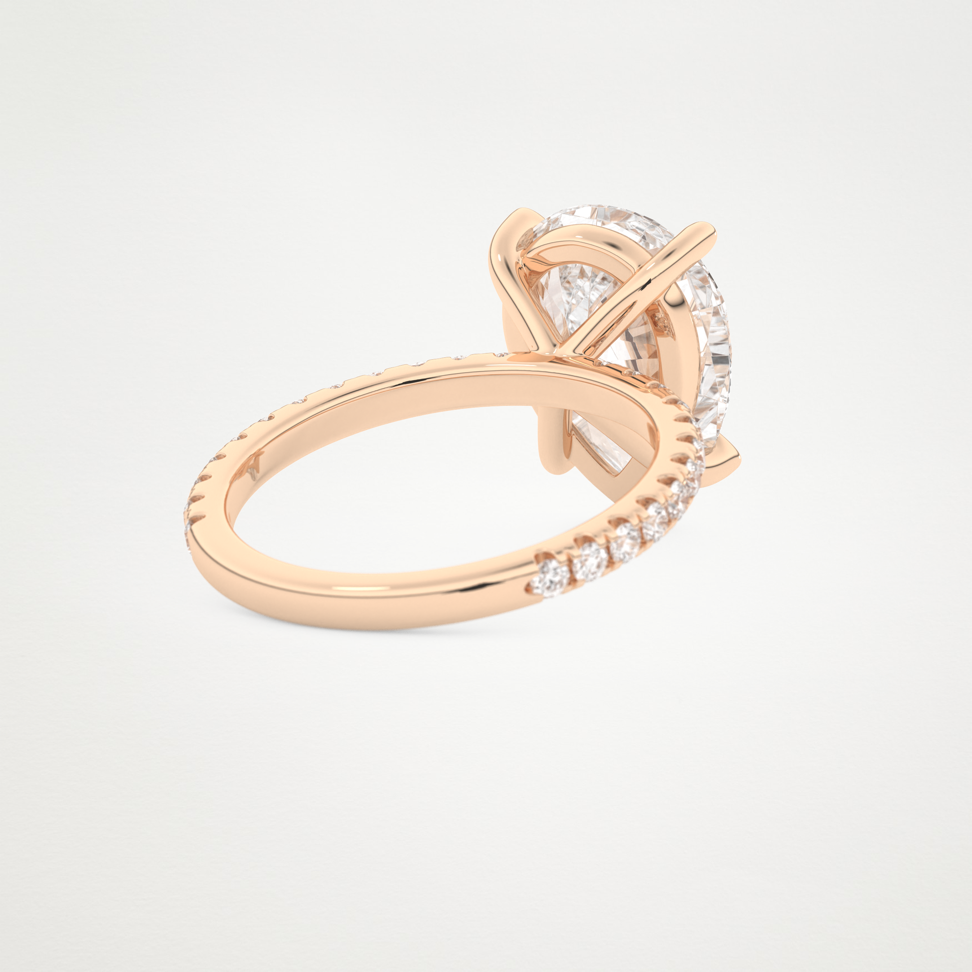 5 CT Moissanite Pear Engagement Ring – Inspired by Adele 15