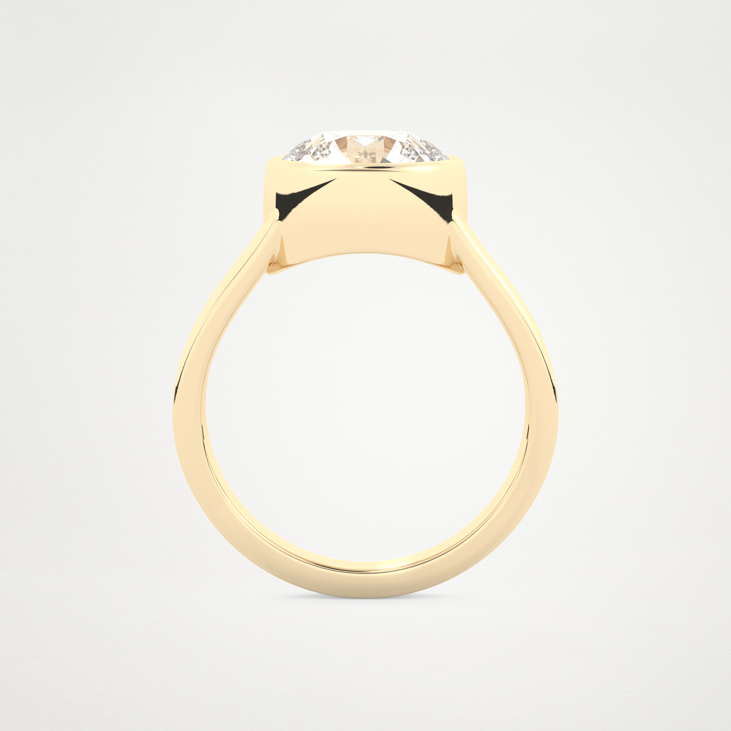 2.50 CT Moissanite Round Engagement Ring – Inspired by Emma Roberts 11